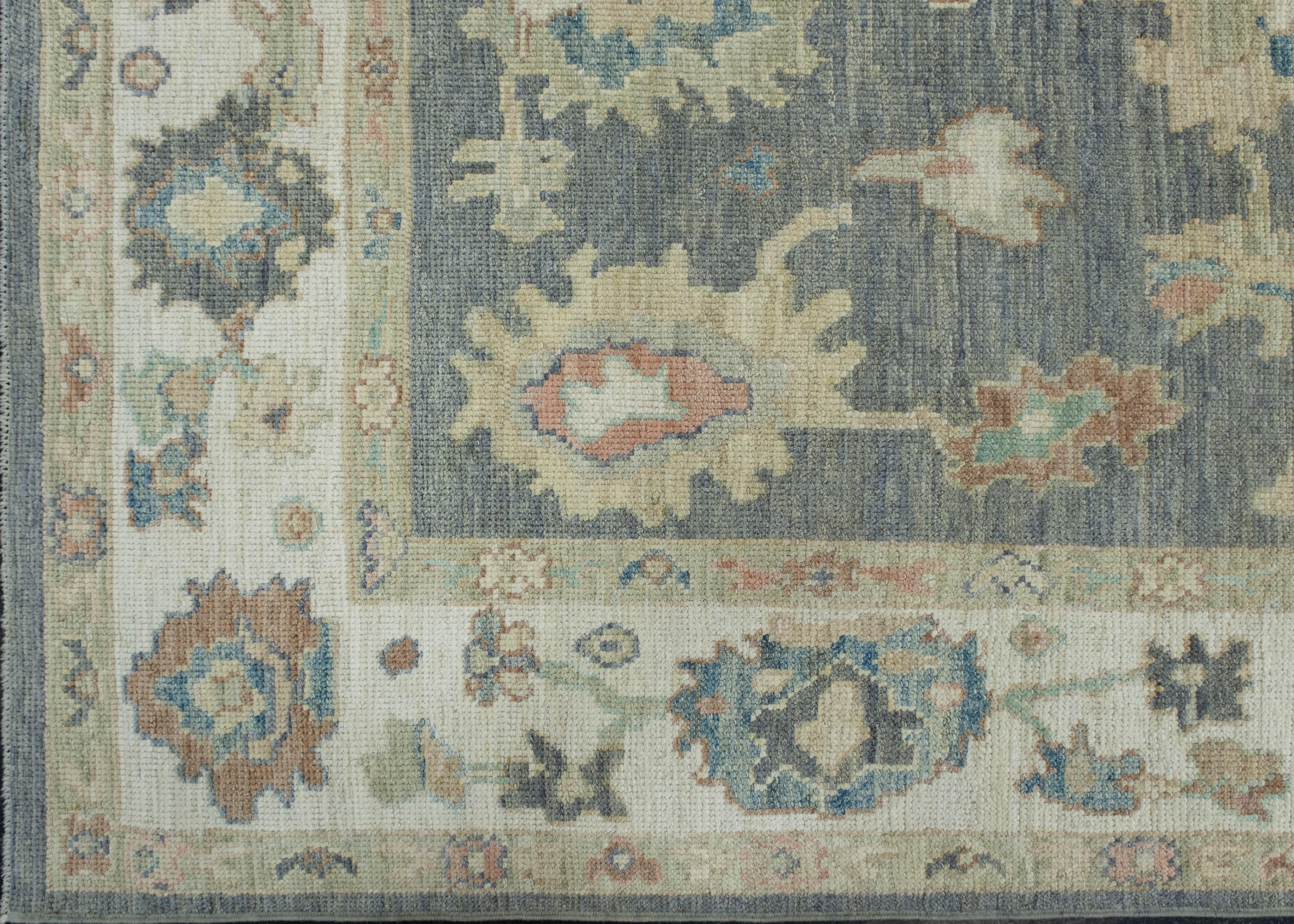 Turkish Oushak Rug 5'9