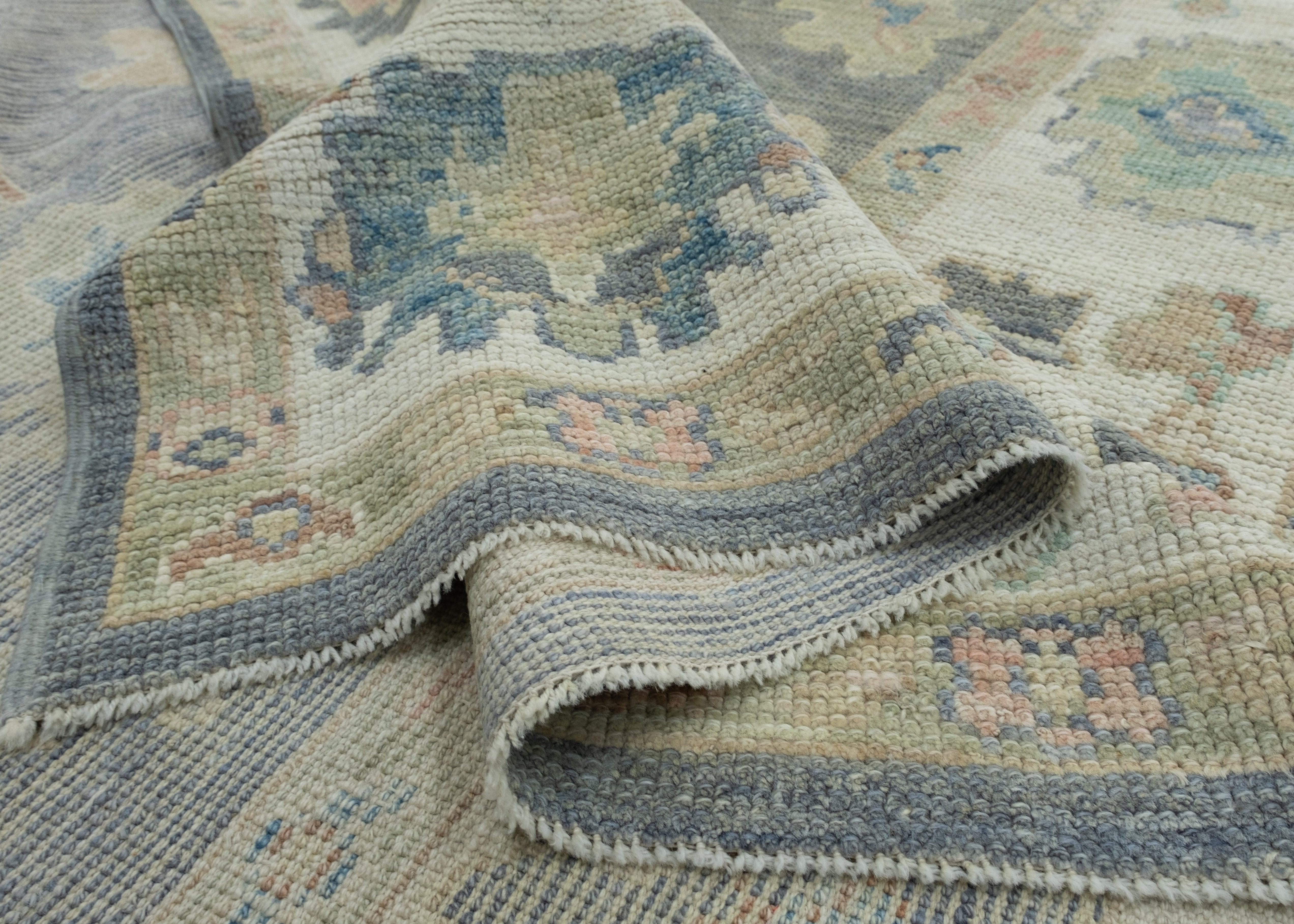 Turkish Oushak Rug 5'9