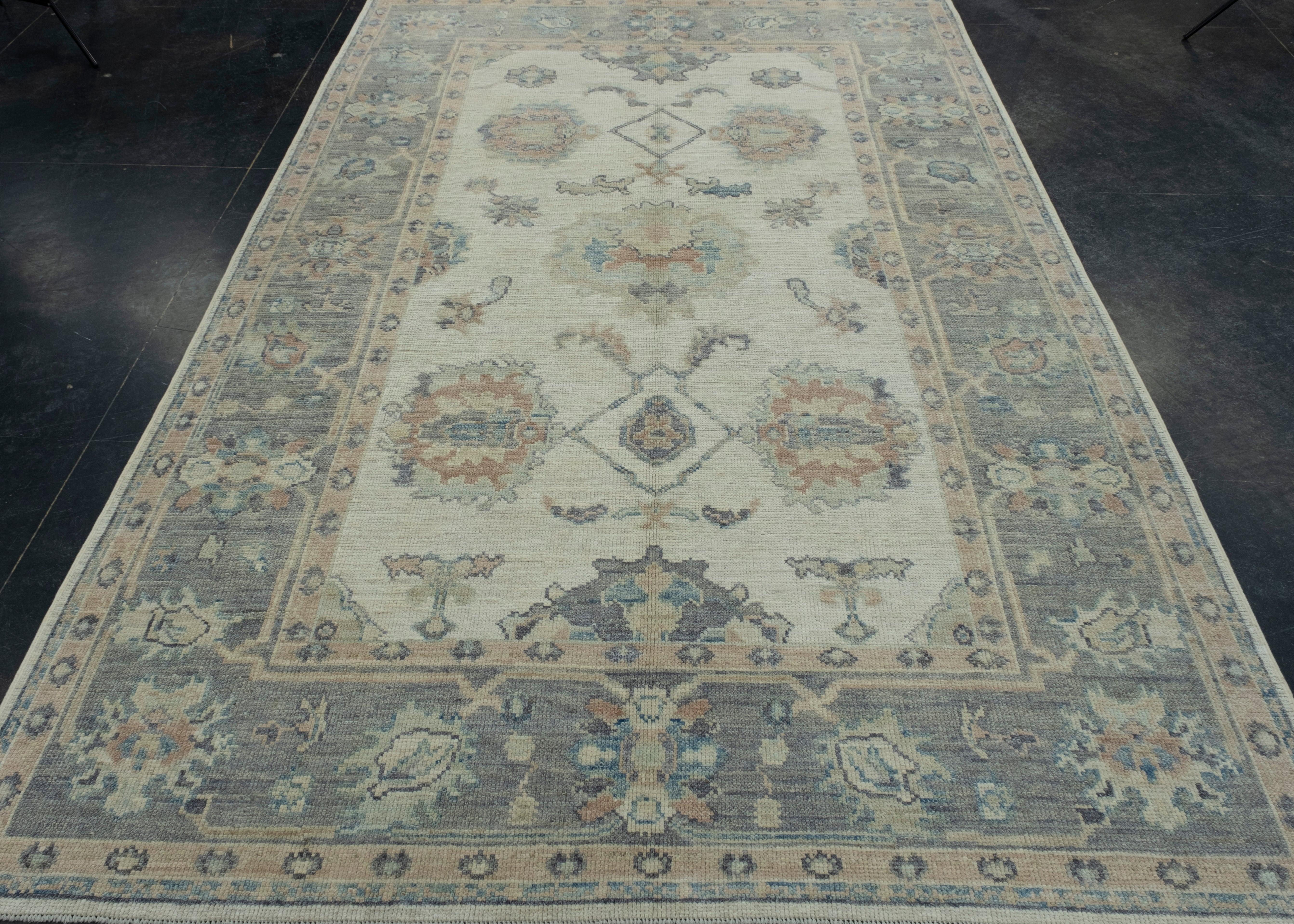 Turkish Oushak Rug 6' x 9' #17900 Explore a curated collection of hallway runners, wool rugs, and handmade masterpieces at , where elegance meets functionality. Elevate your space with a variety of styles to suit every taste. Our items are stunning