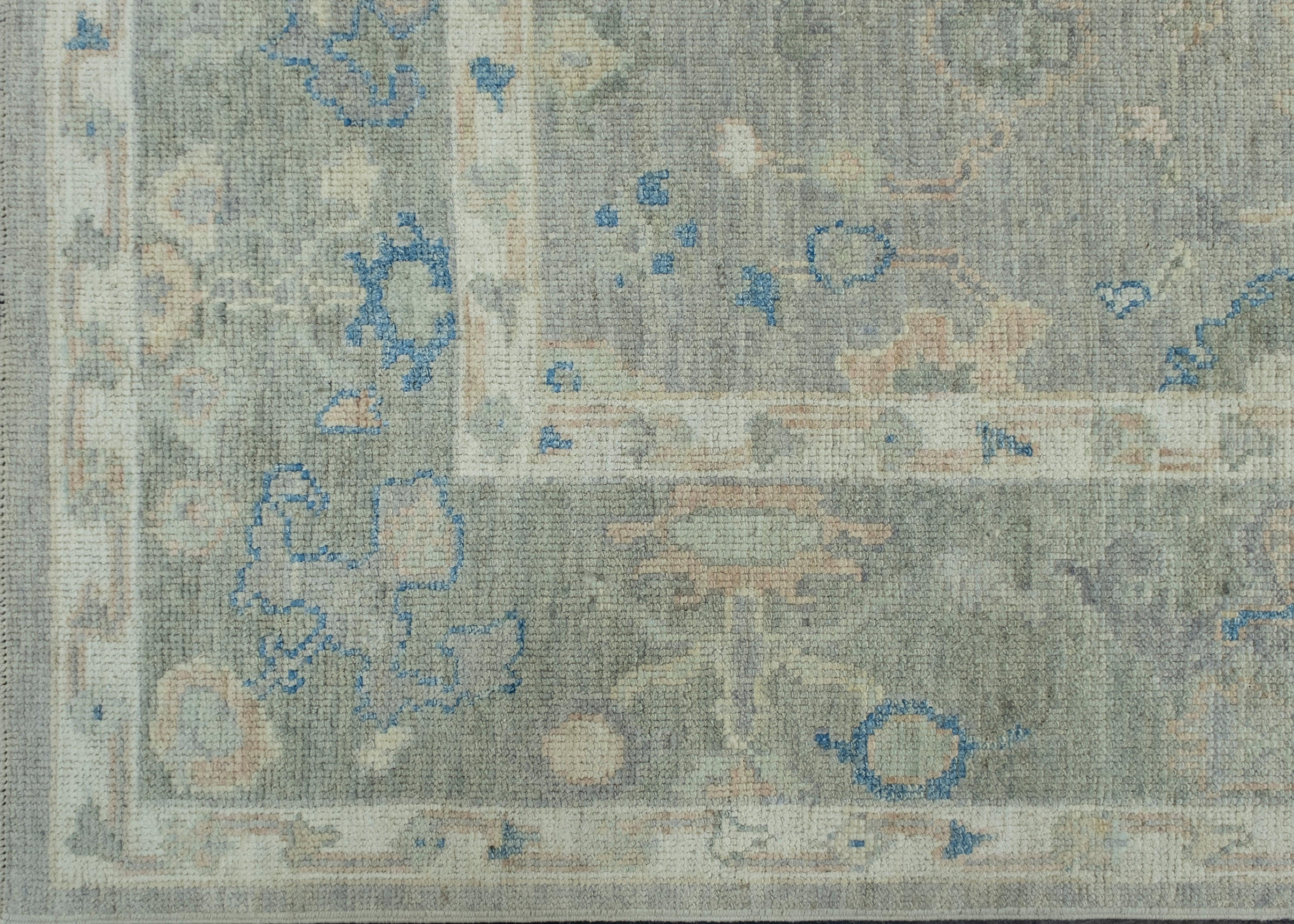 Turkish Oushak Rug 6' x 9'5