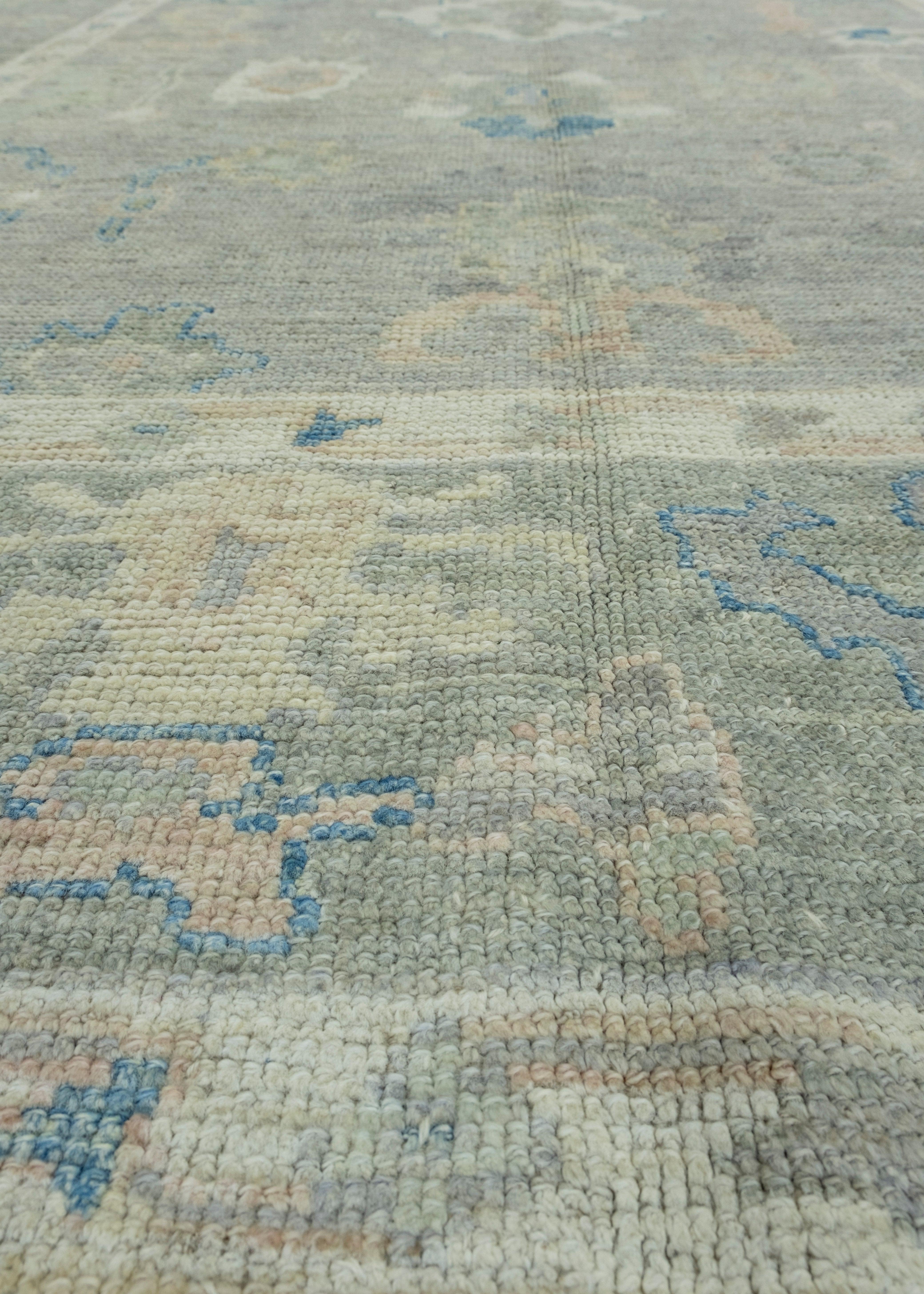 Contemporary Turkish Oushak Rug 6' x 9'5