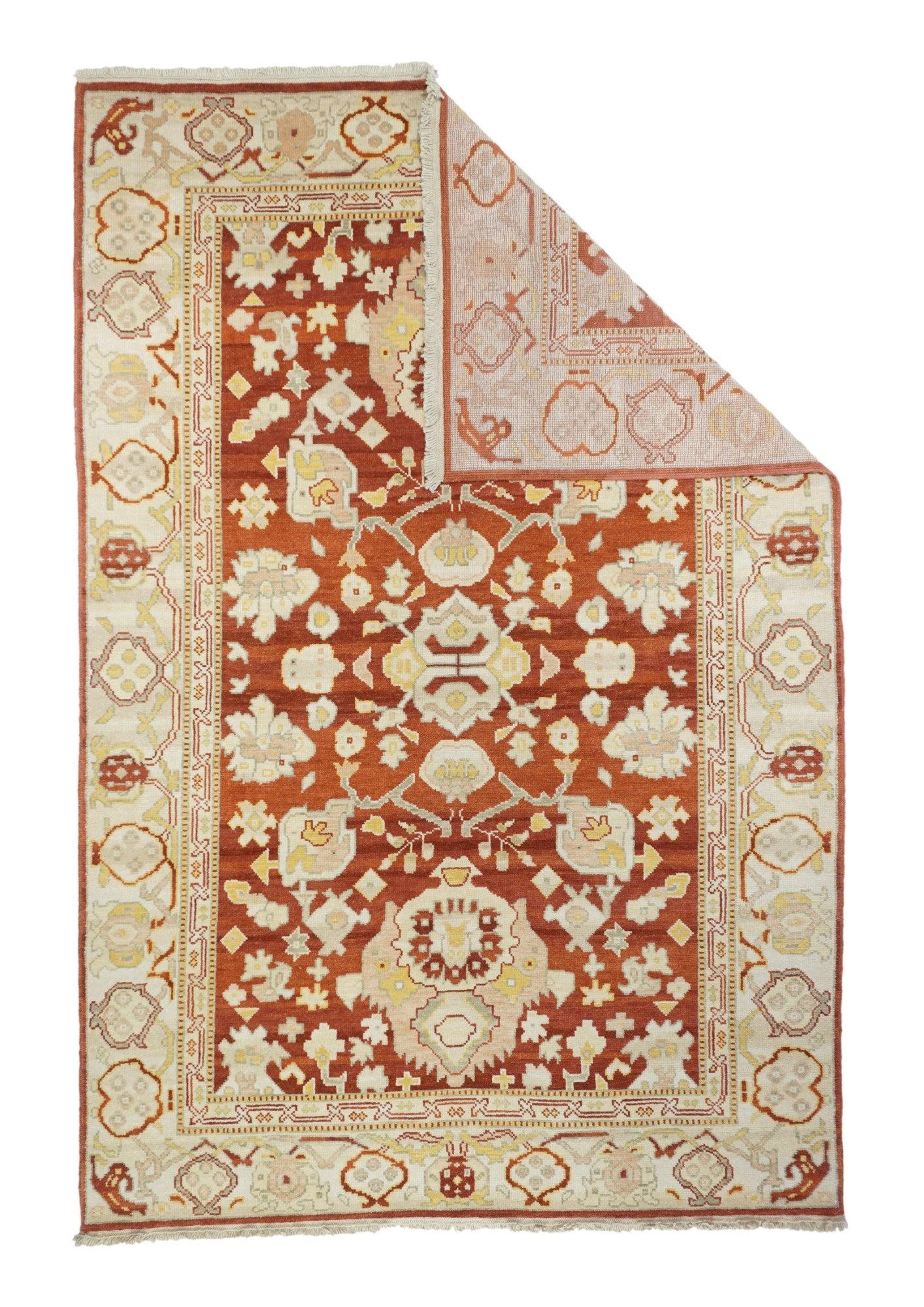 Türkischer Oushak-Teppich 6'0