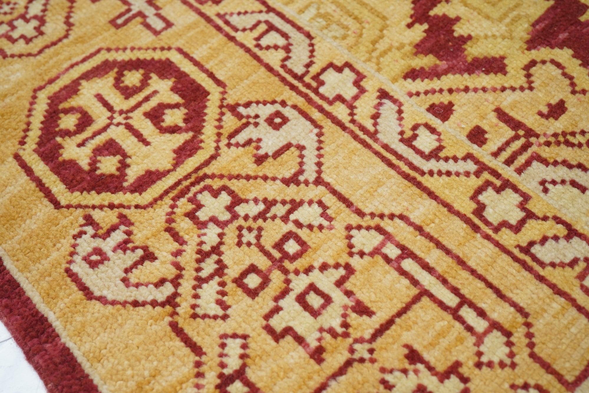 Contemporary Turkish Oushak Rug 6'0