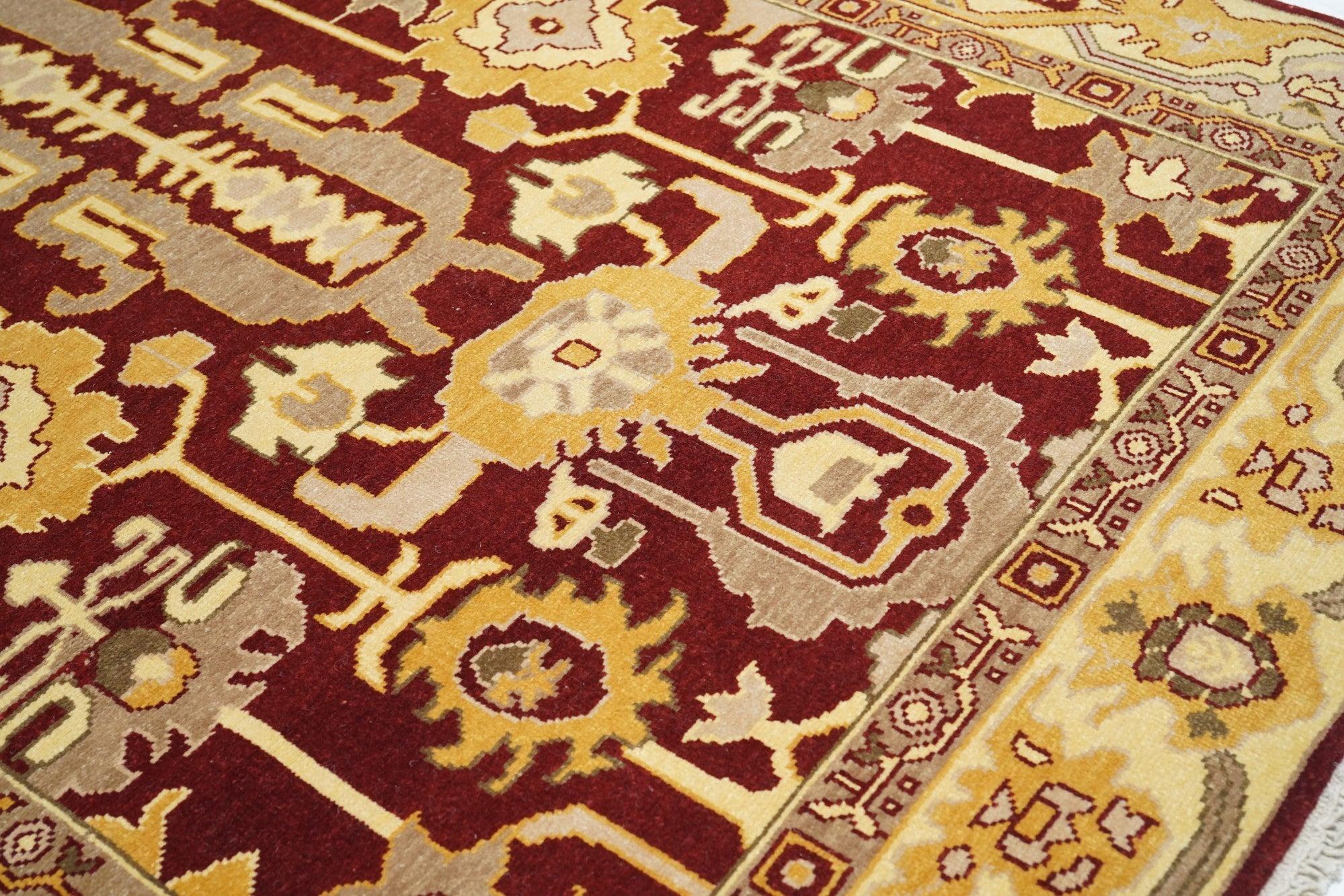 Turkish Oushak Rug 6'0