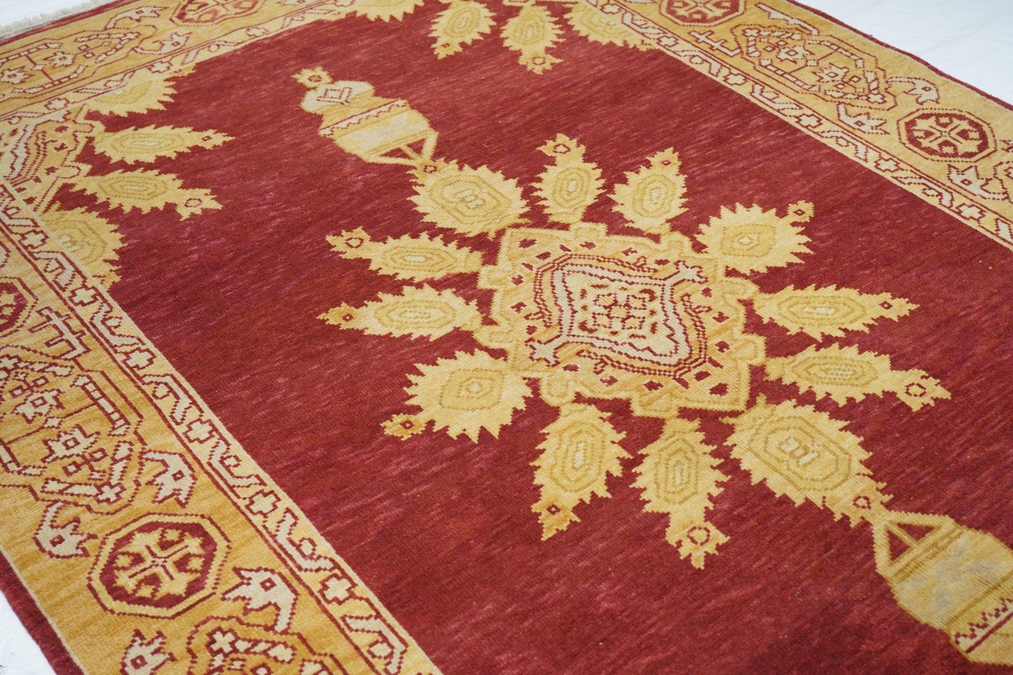 Turkish Oushak Rug 6'0