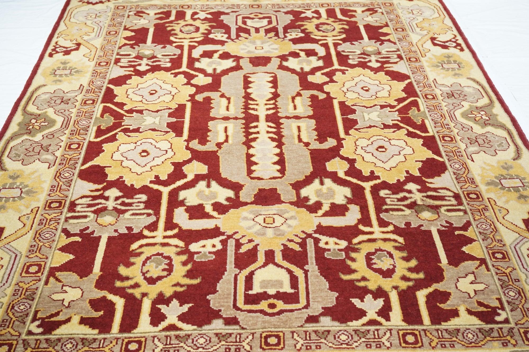 Turkish Oushak Rug 6'0