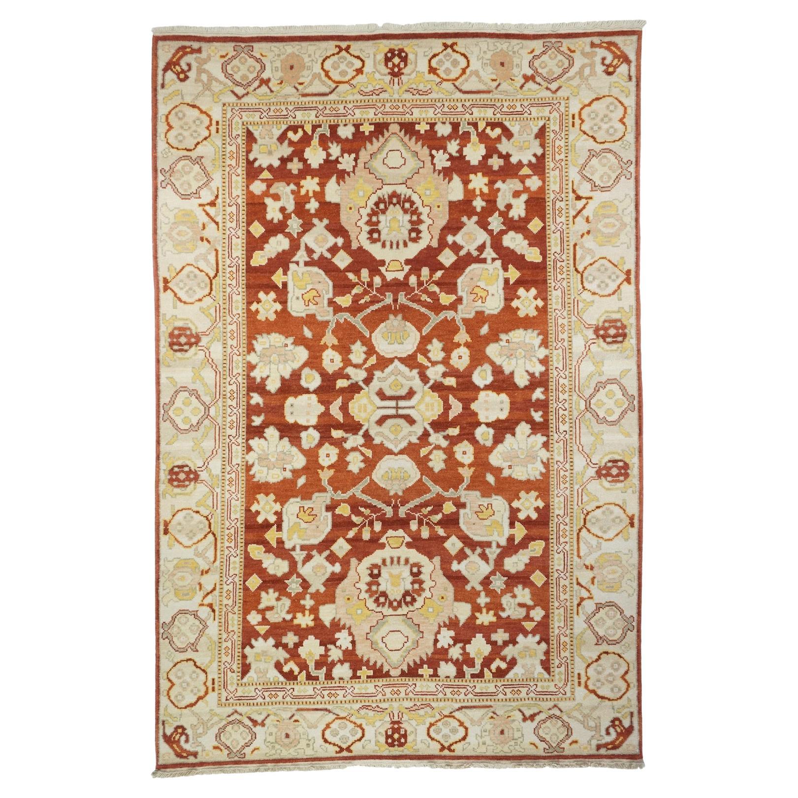 Tapis turc Oushak 6'0" x 9'0"