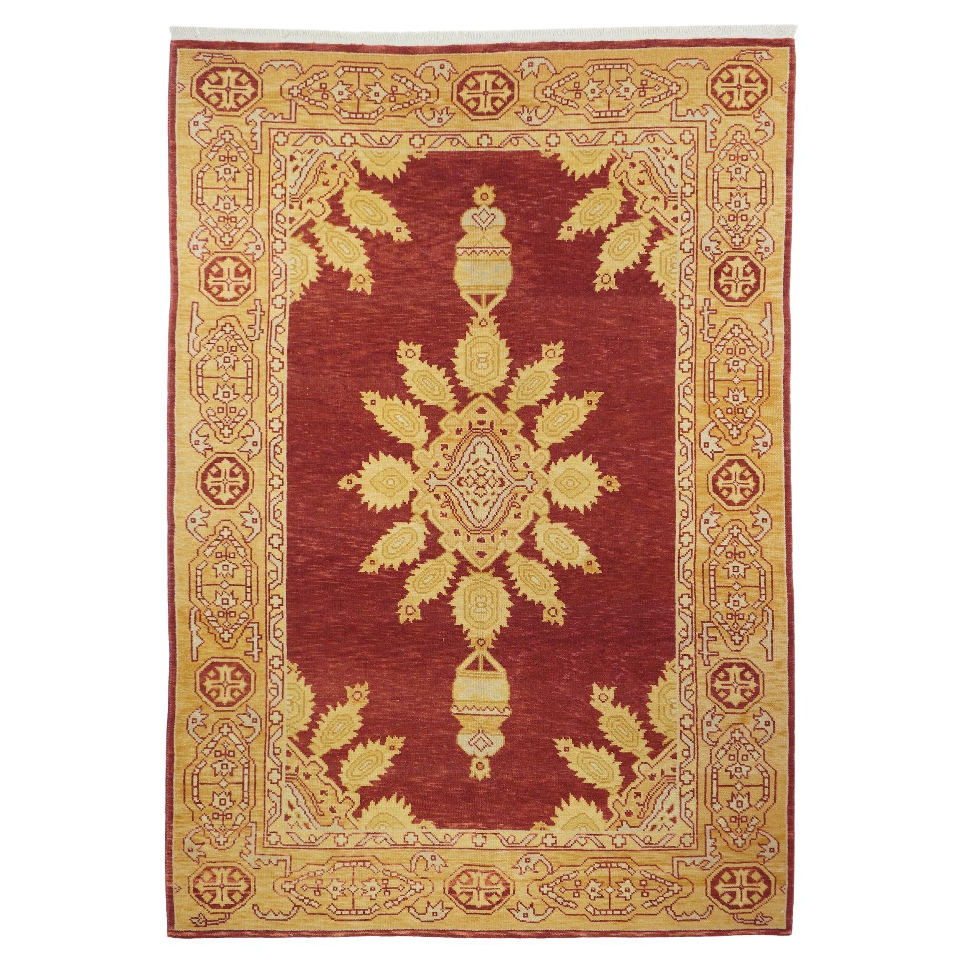 Turkish Oushak Rug 6'0" x 9'0"