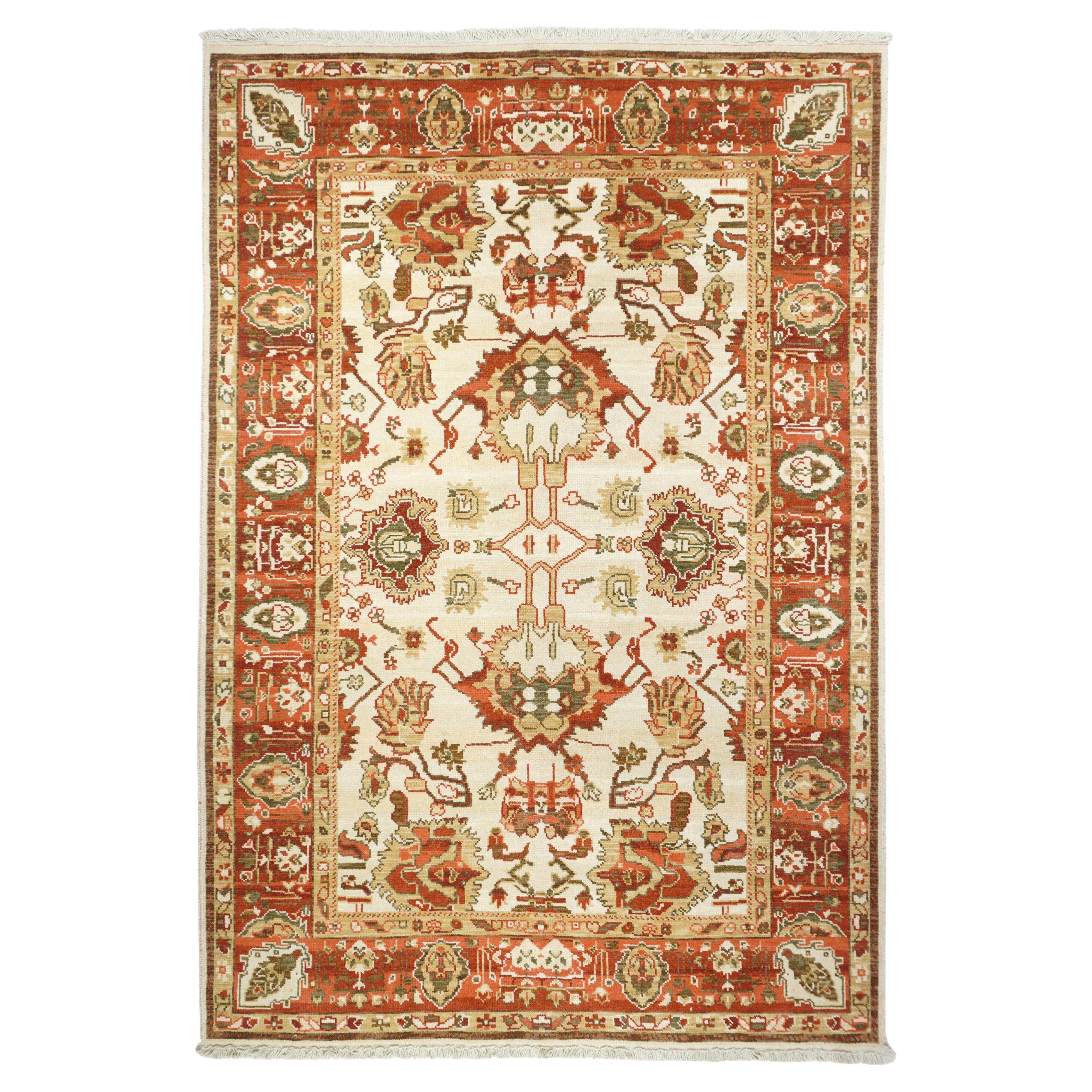 Turkish Oushak Rug 6’0" x 9’0"