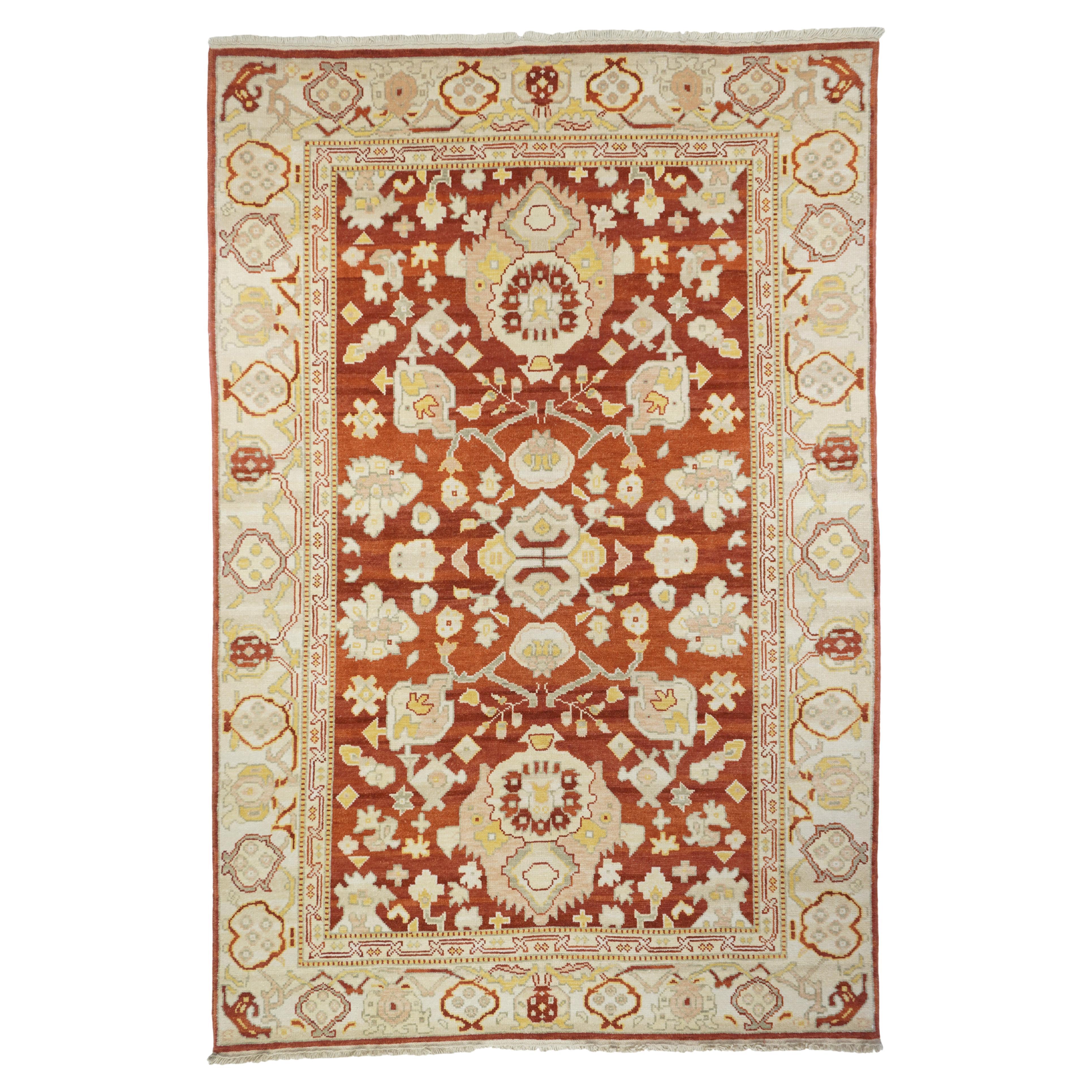 Tapis turc Oushak 6'0" x 9'0"