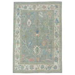 Türkischer Oushak-Teppich 6'1" x 8'10" #17951