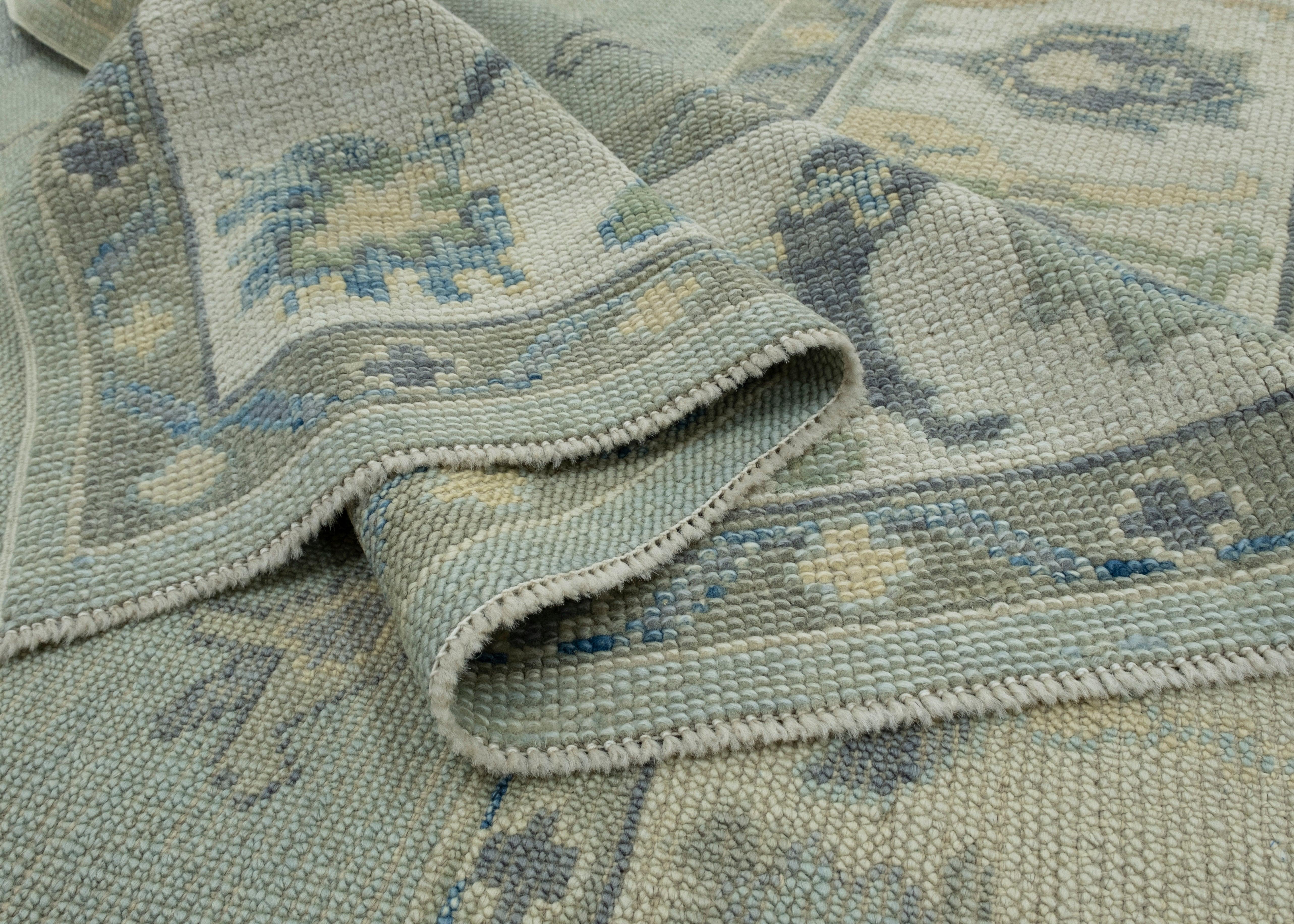 Turkish Oushak Rug 6'1