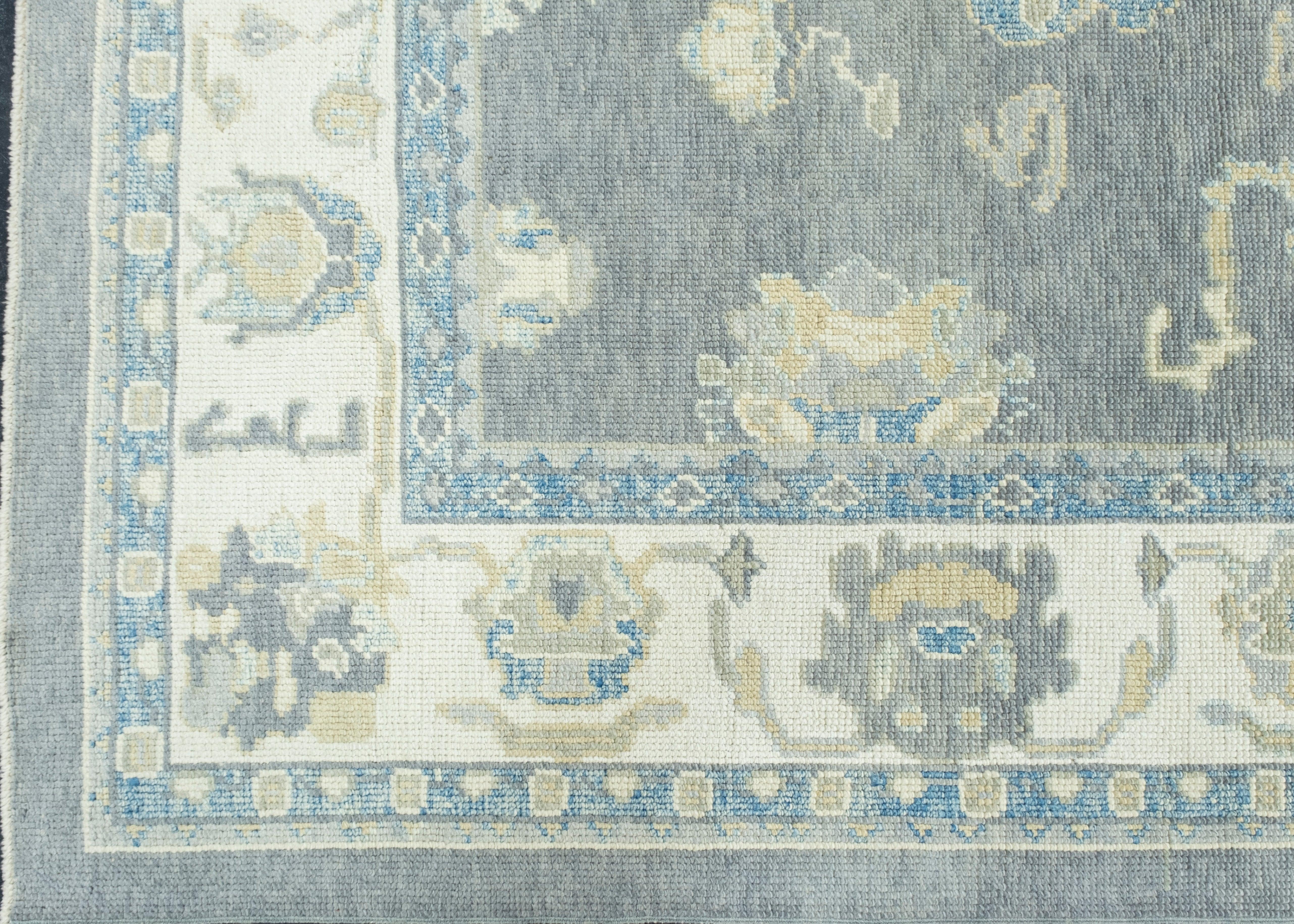 Turkish Oushak Rug 6'1