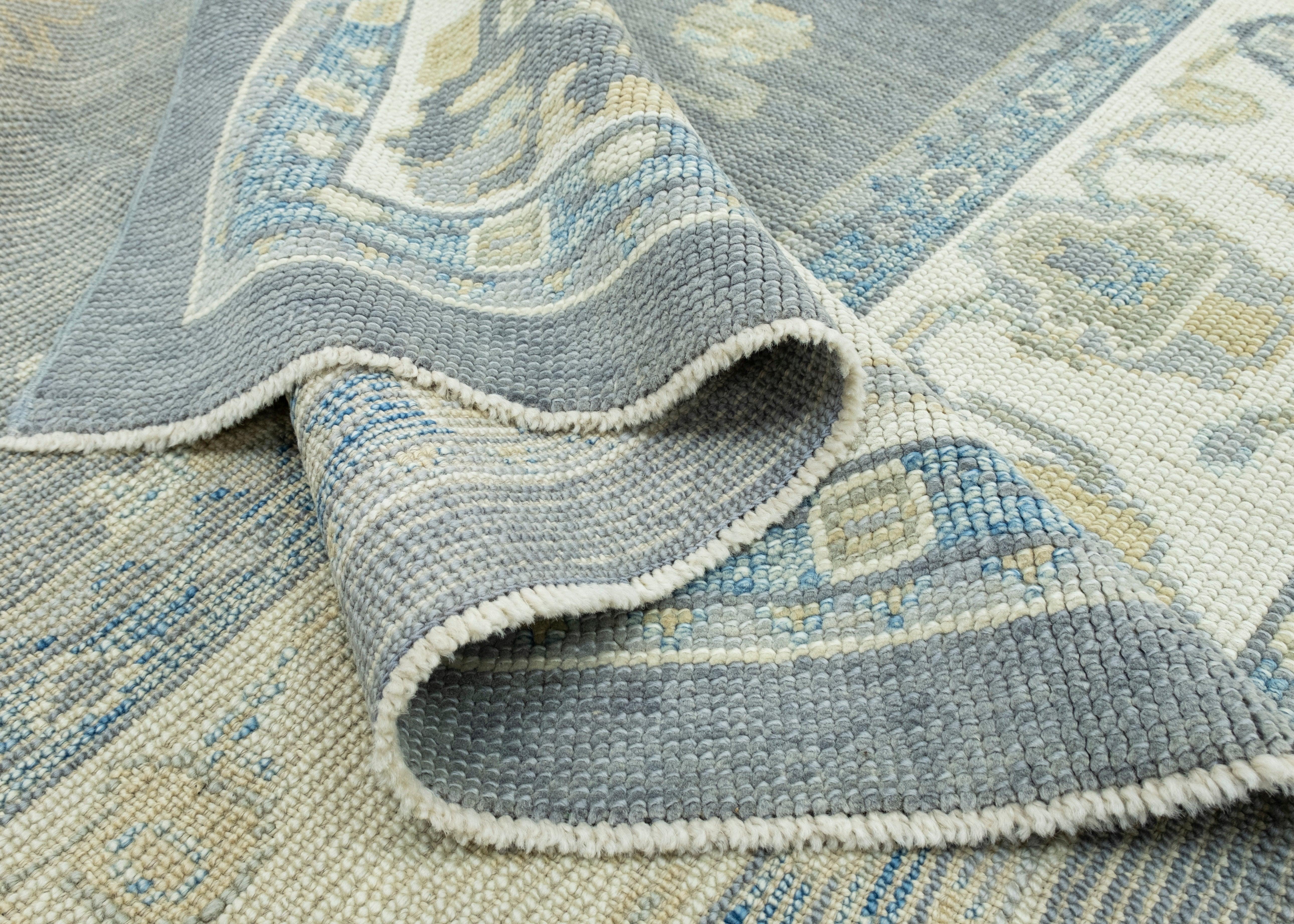 Turkish Oushak Rug 6'1