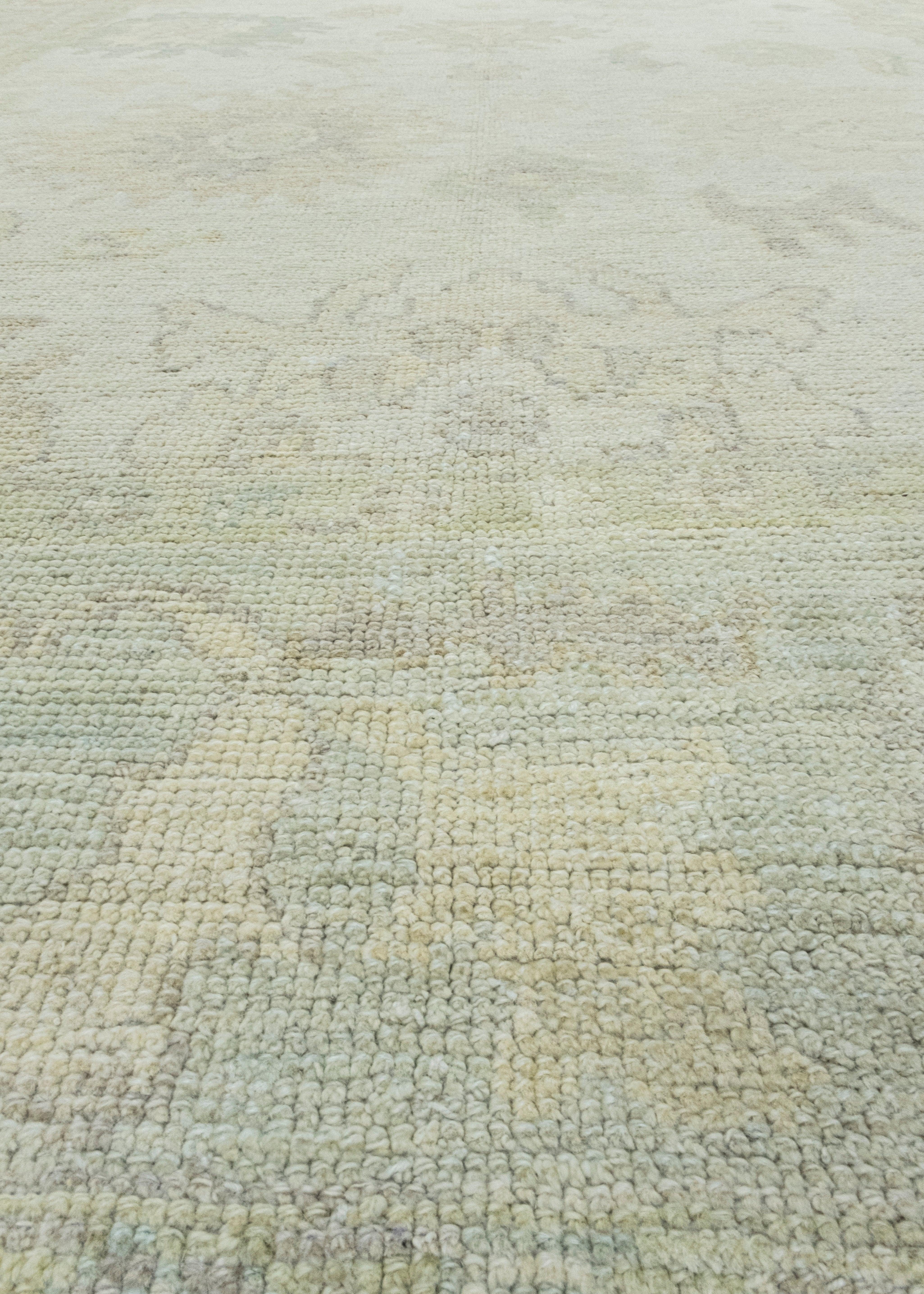 Alfombra turca Oushak 6'1