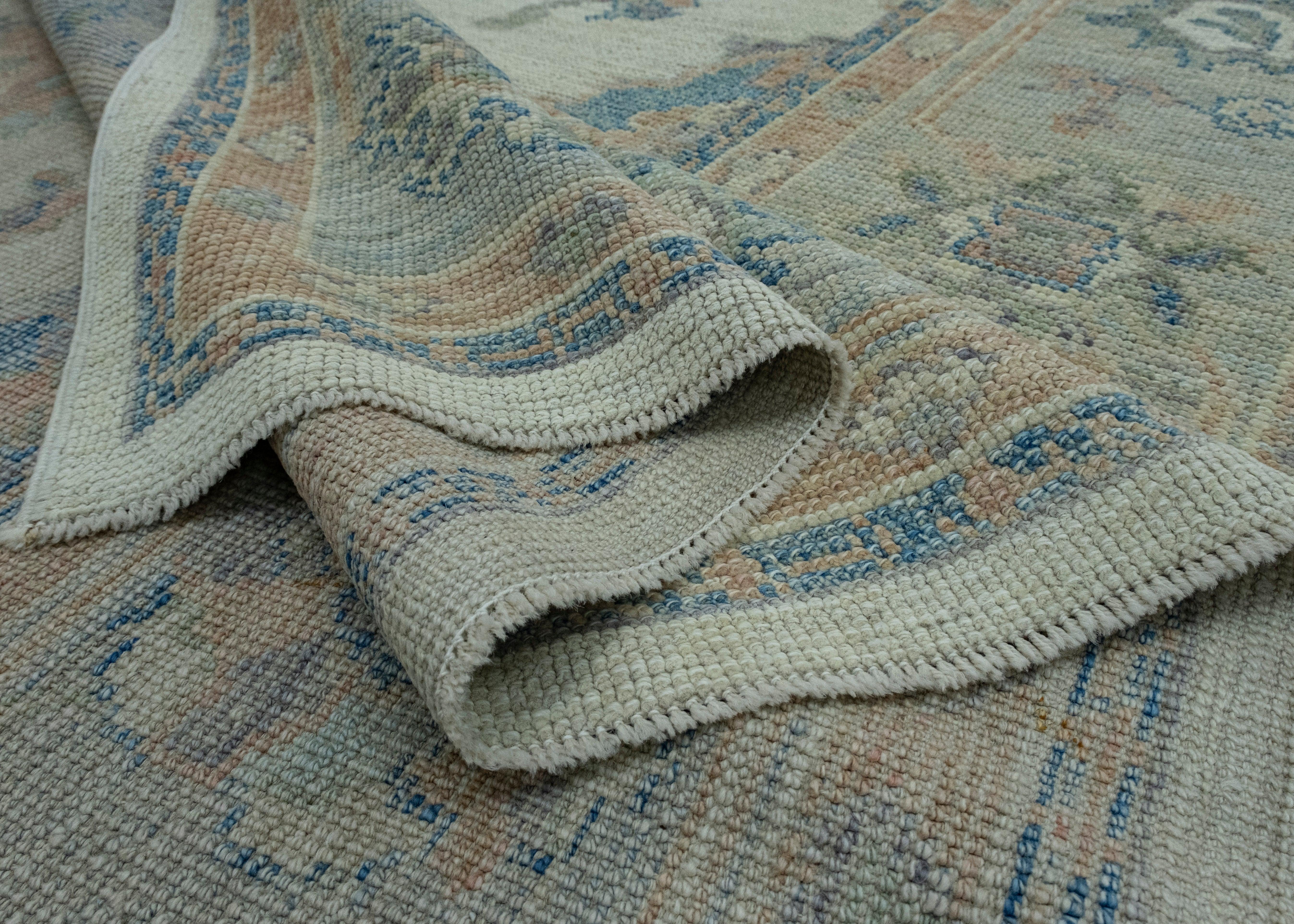 Turkish Oushak Rug 6'10