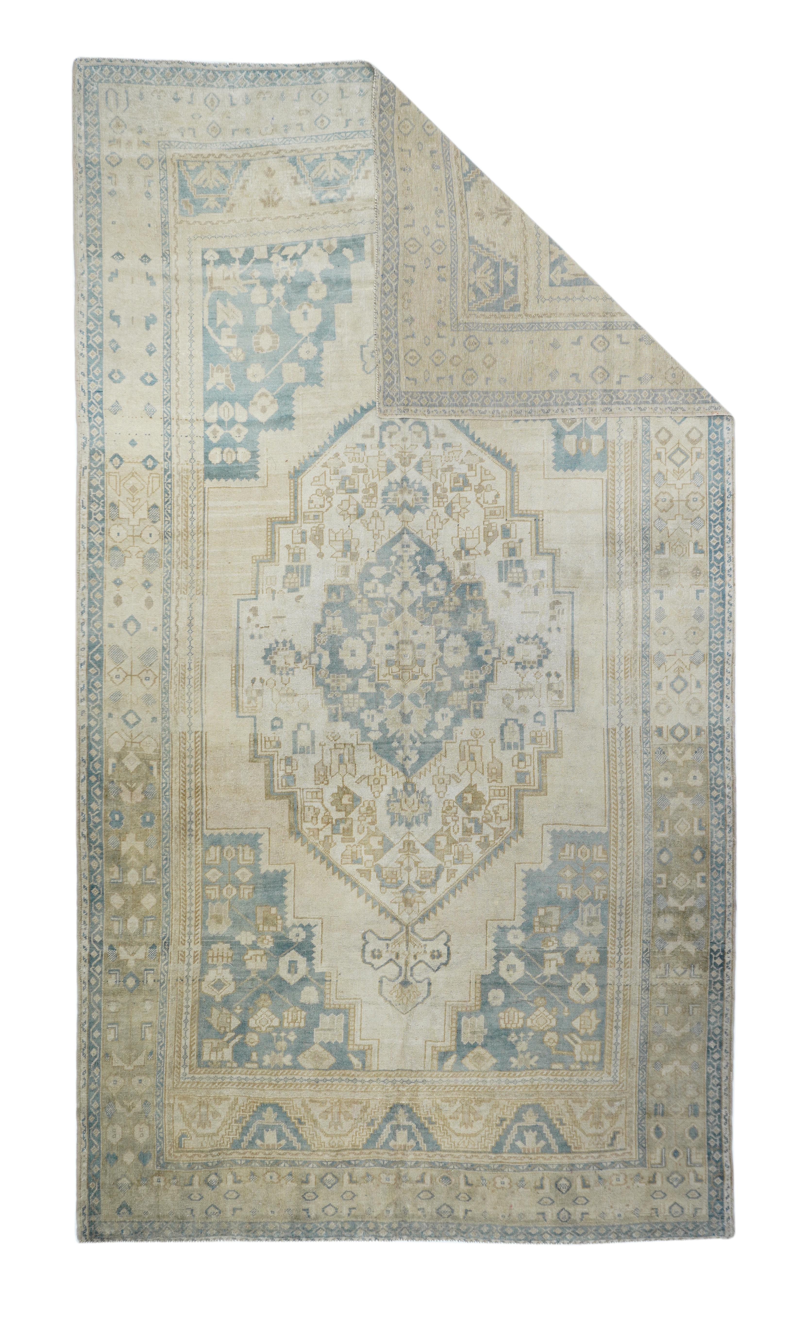 Turkish Oushak Rug 6'10