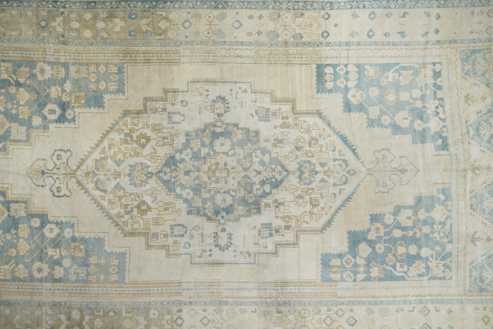 Turkish Oushak Rug 6'10