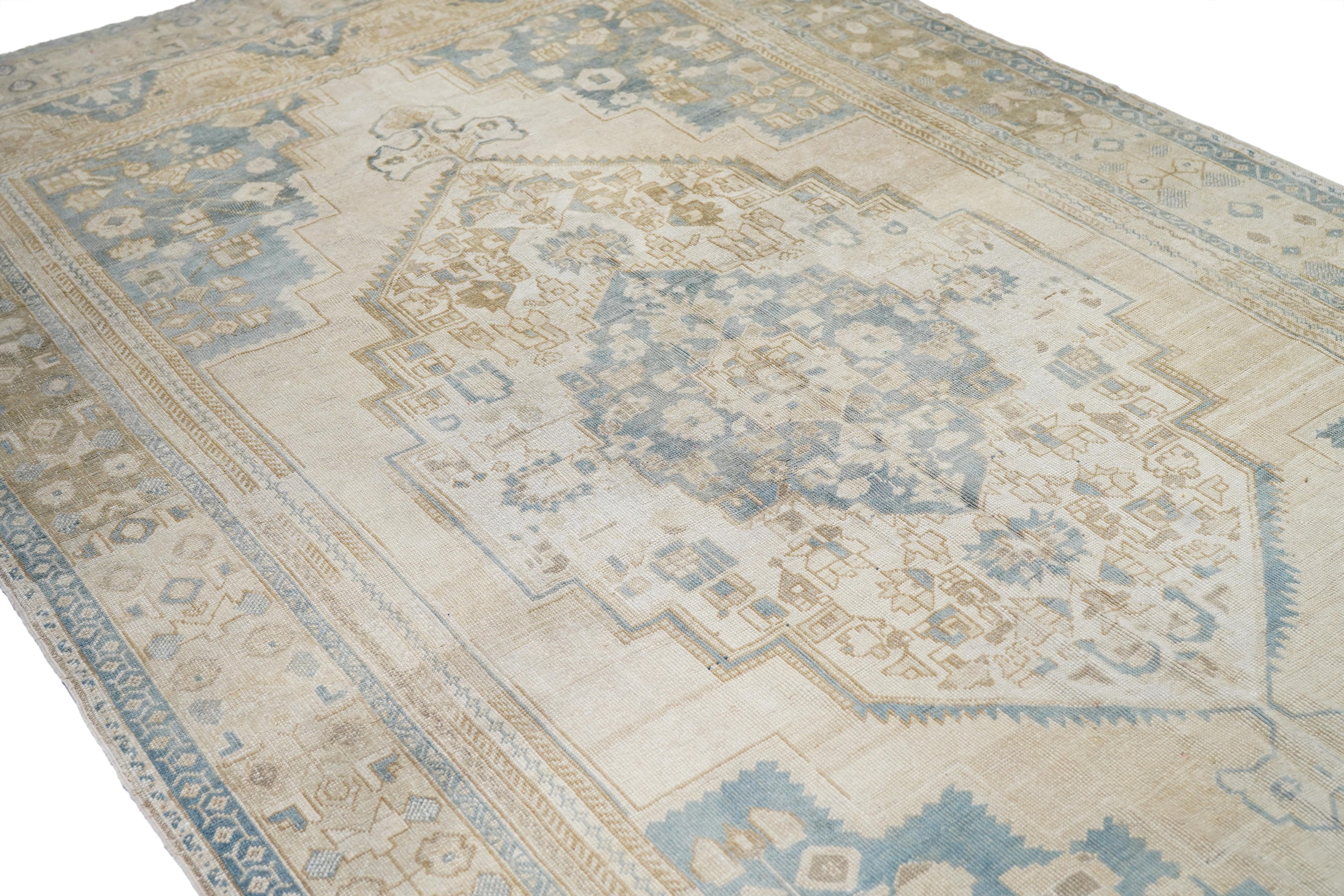 Turkish Oushak Rug 6'10