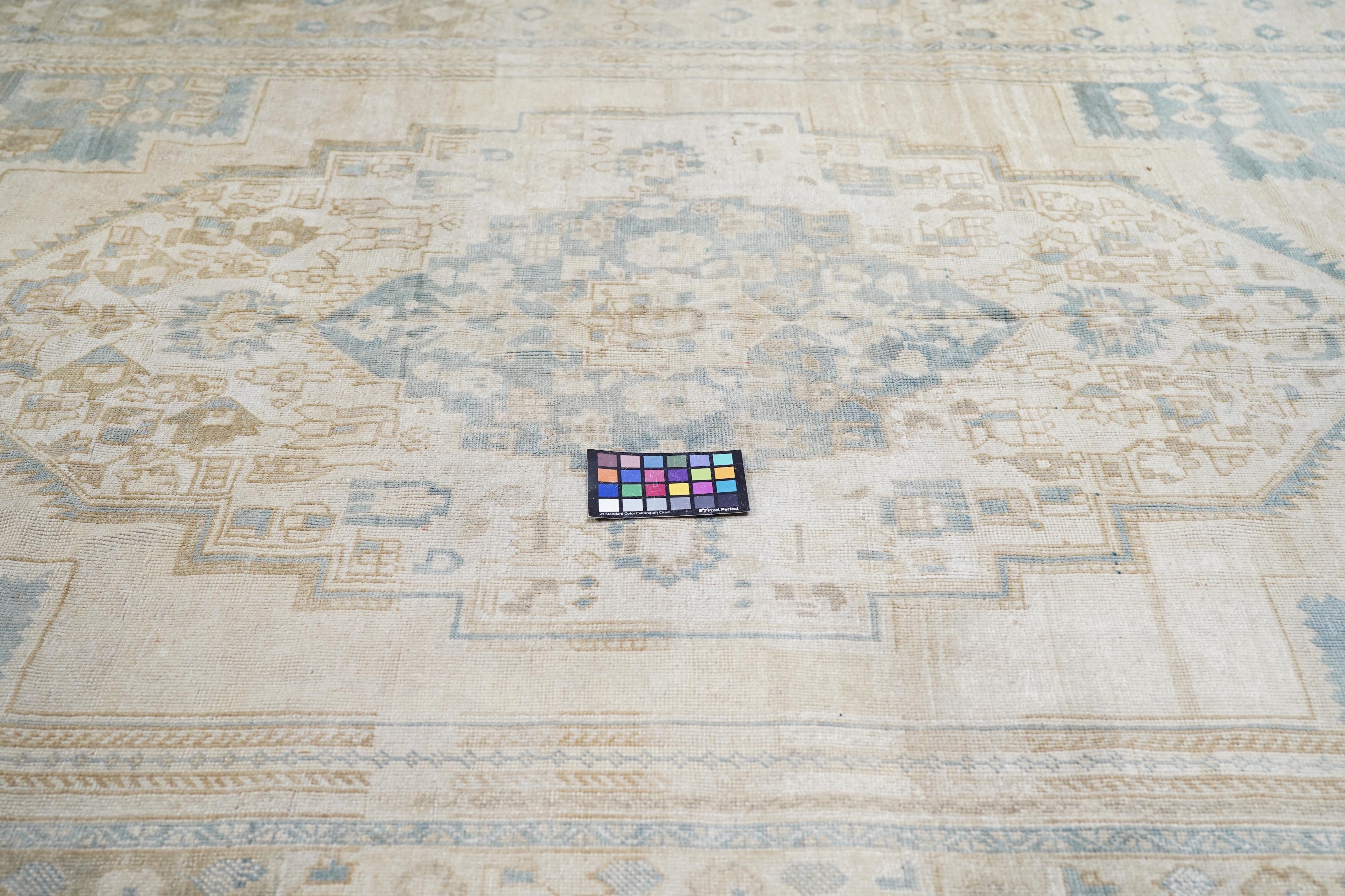 Turkish Oushak Rug 6'10