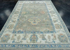 Turkish Oushak Rug 6'11" x 9'9" #17856