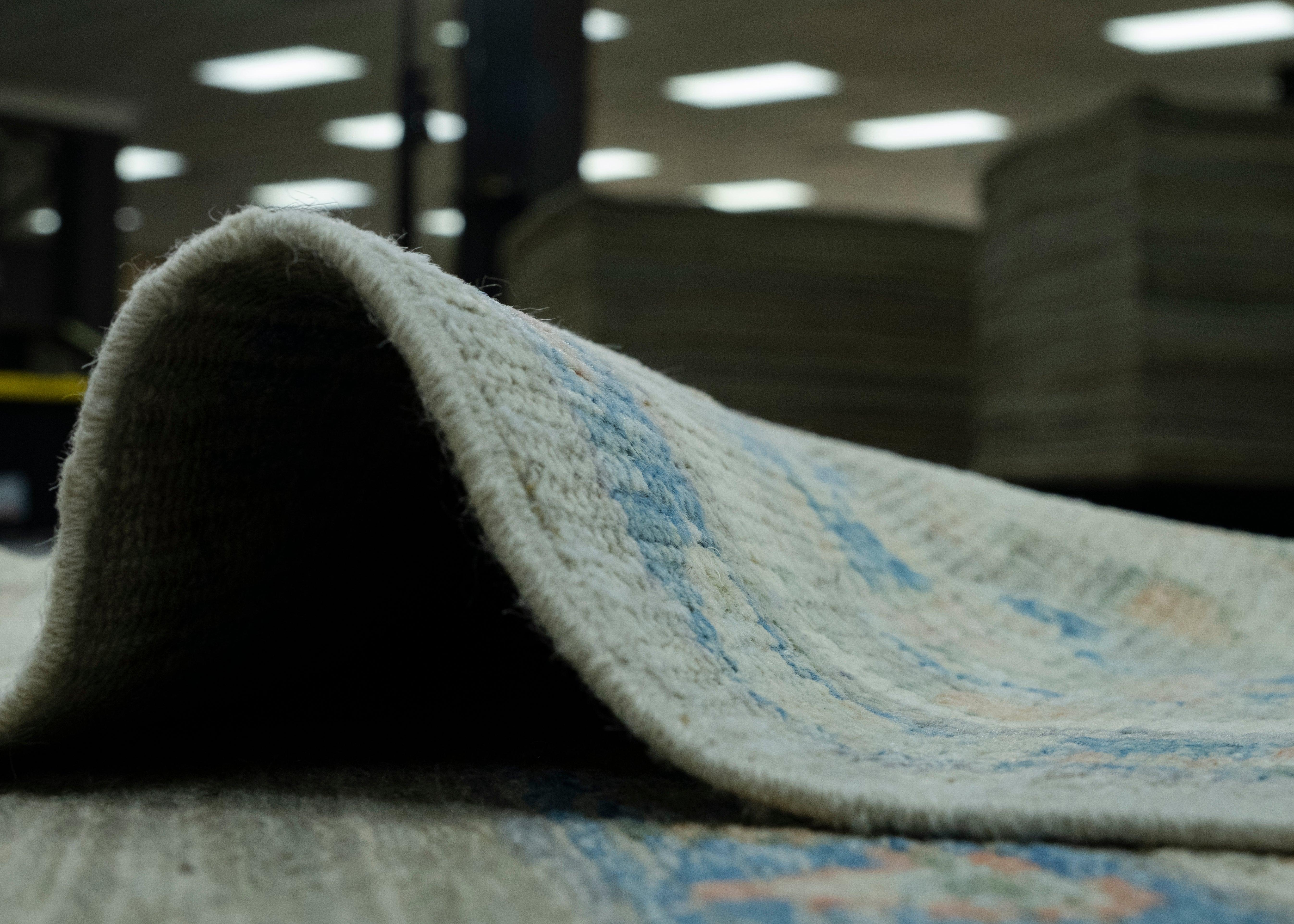 Turkish Oushak Rug 6'11
