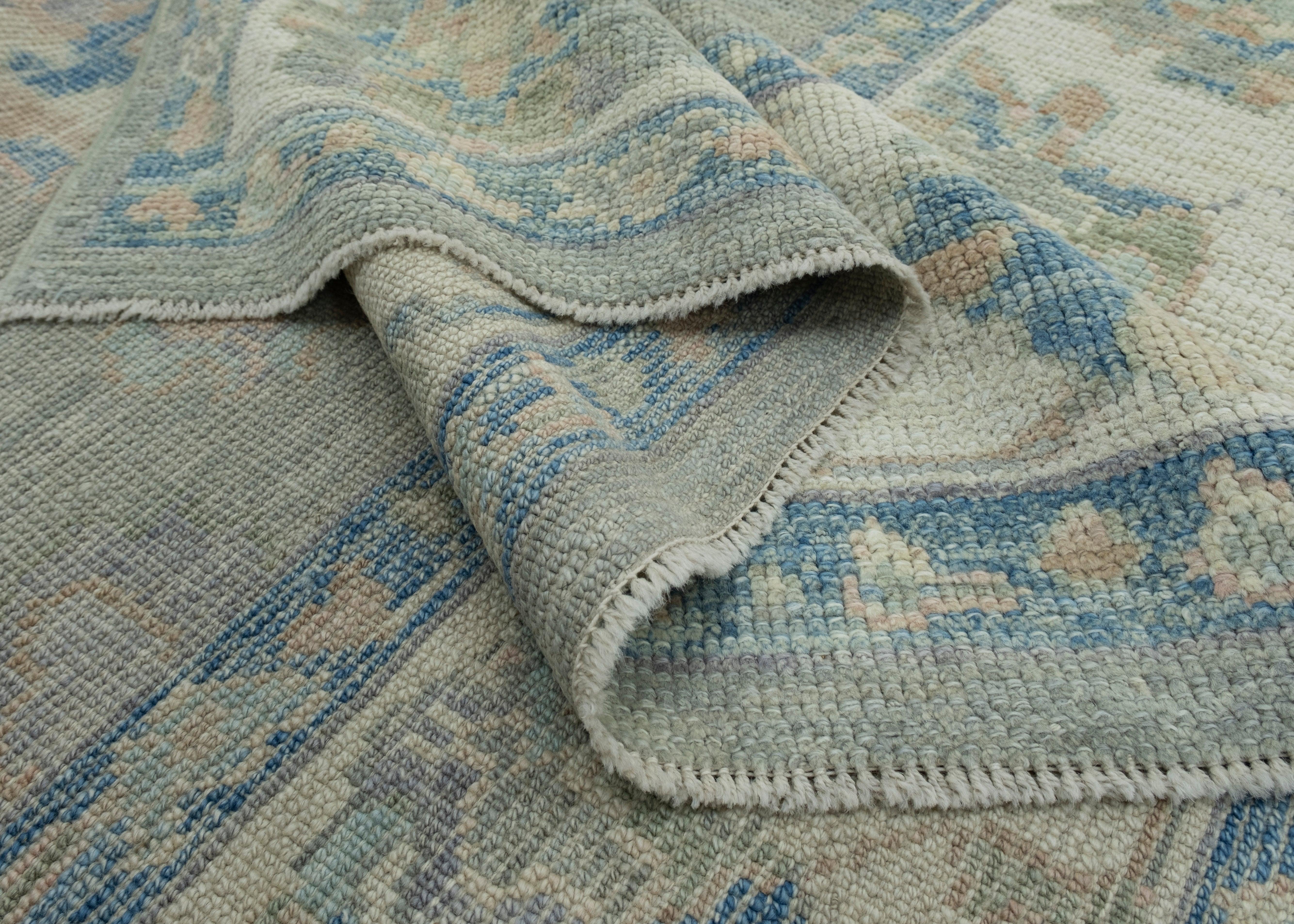 Turkish Oushak Rug 6'2