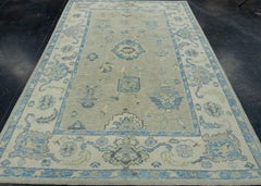 Turkish Oushak Rug 6'2" x 9'1" #17110