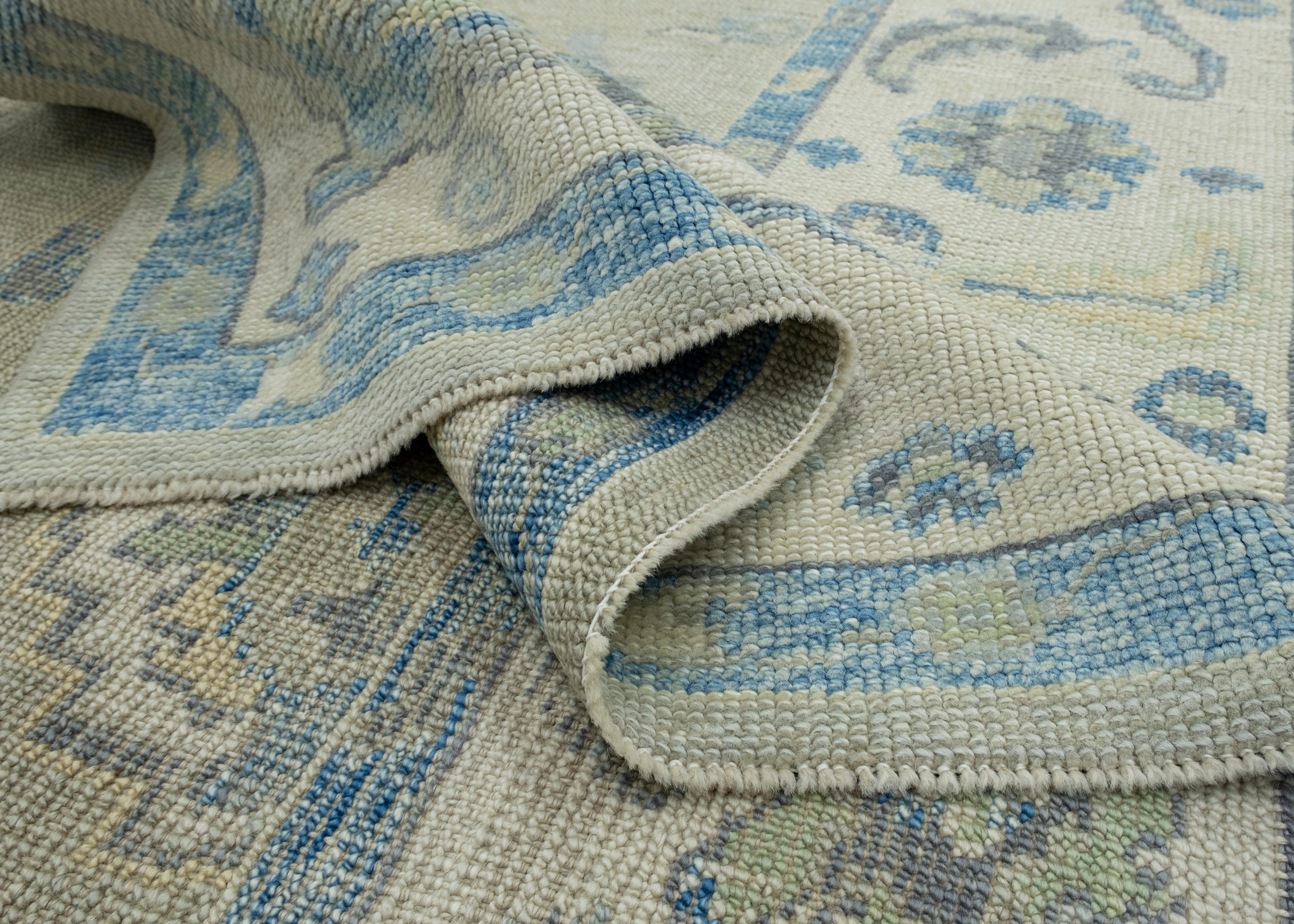 Turkish Oushak Rug 6'2