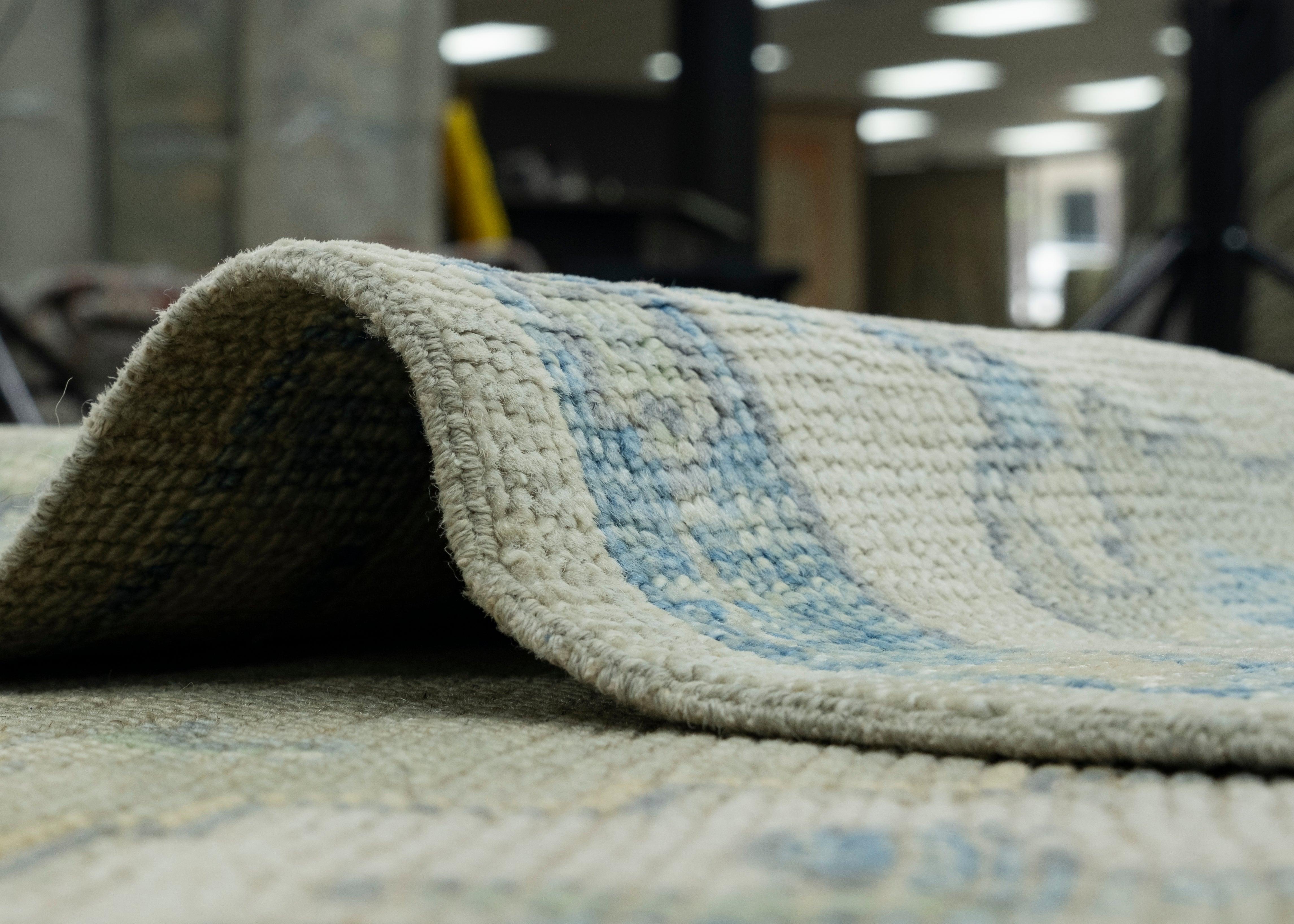 Turkish Oushak Rug 6'2