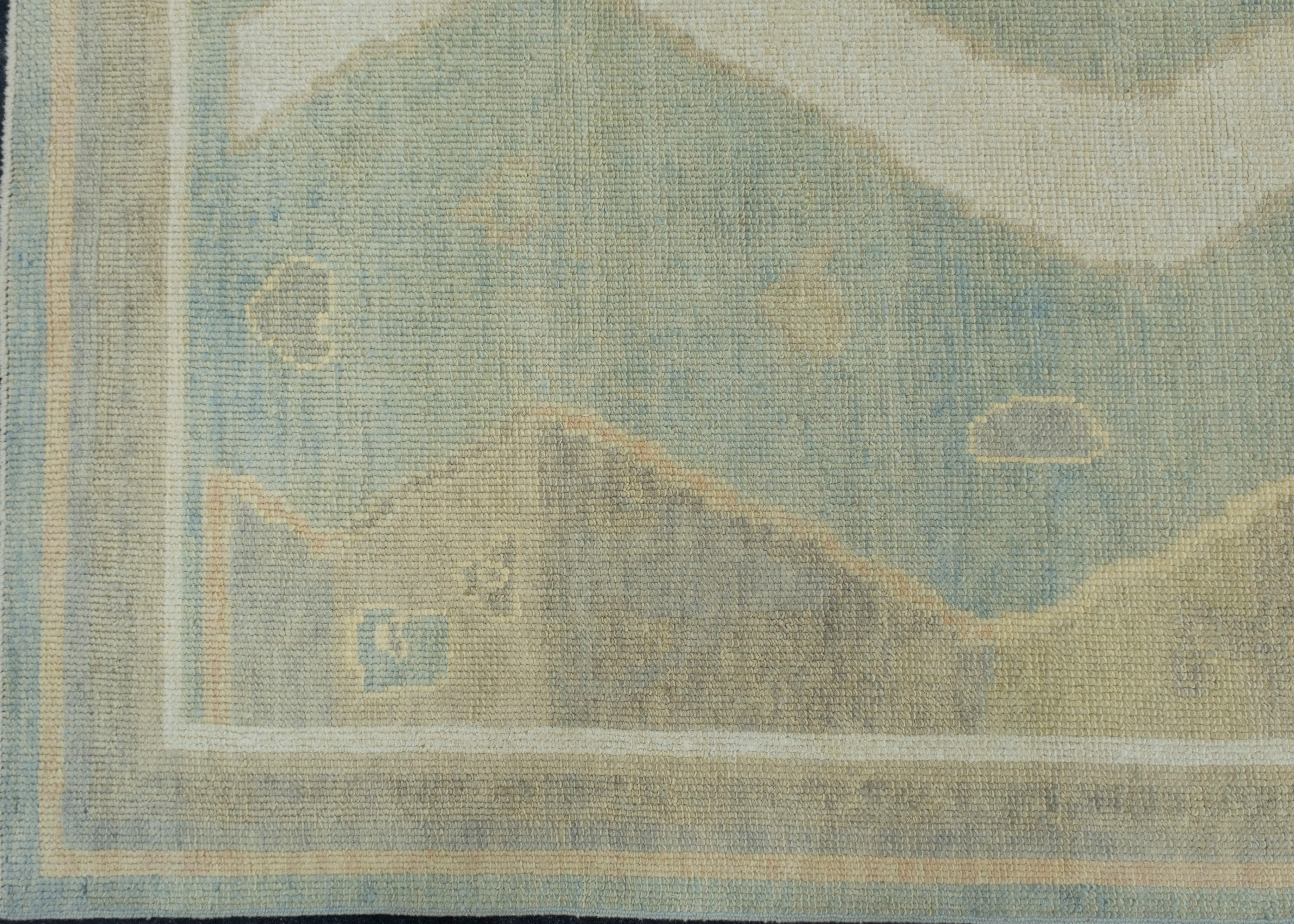 Turkish Oushak Rug 6'3