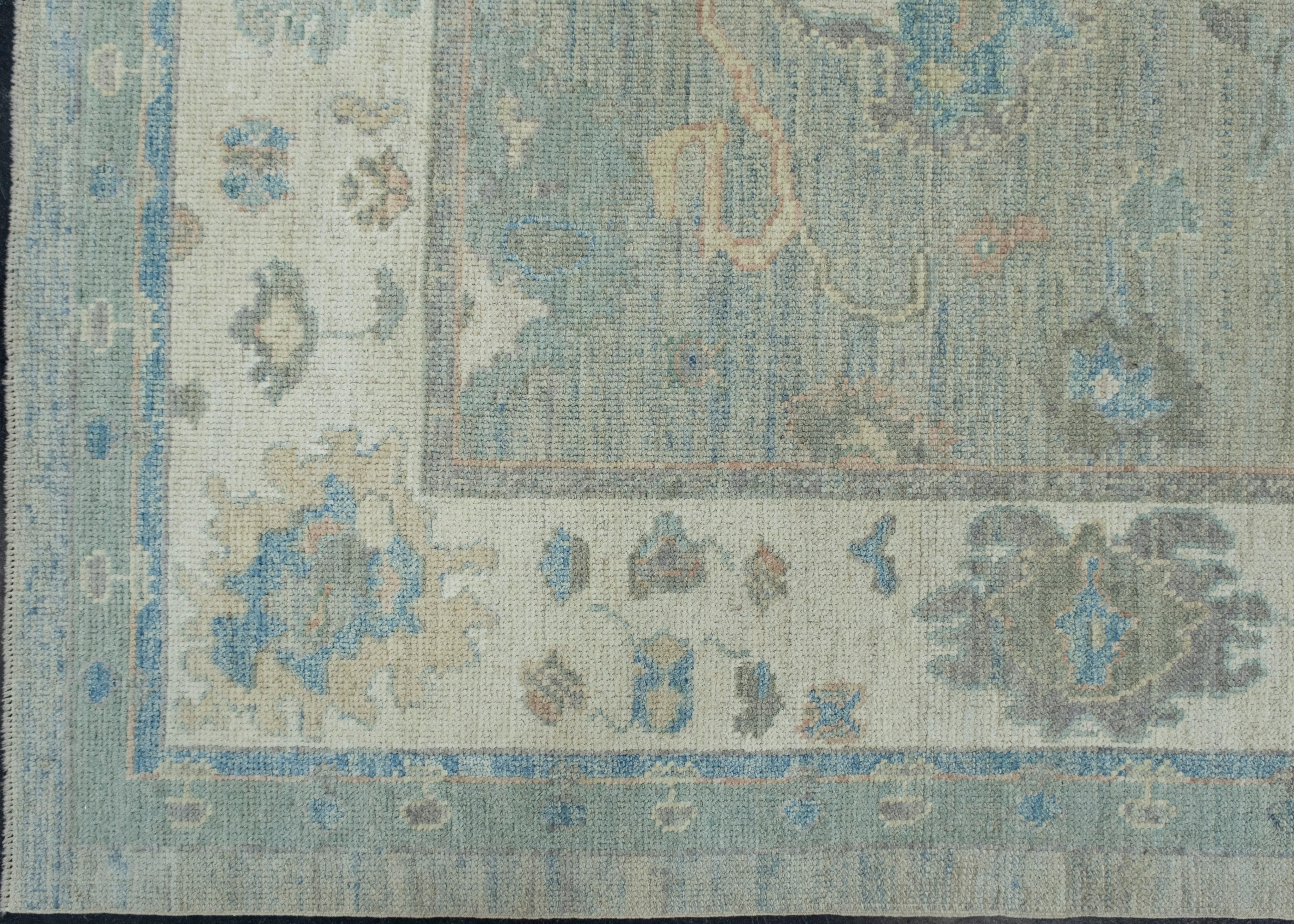 Turkish Oushak Rug 6'3