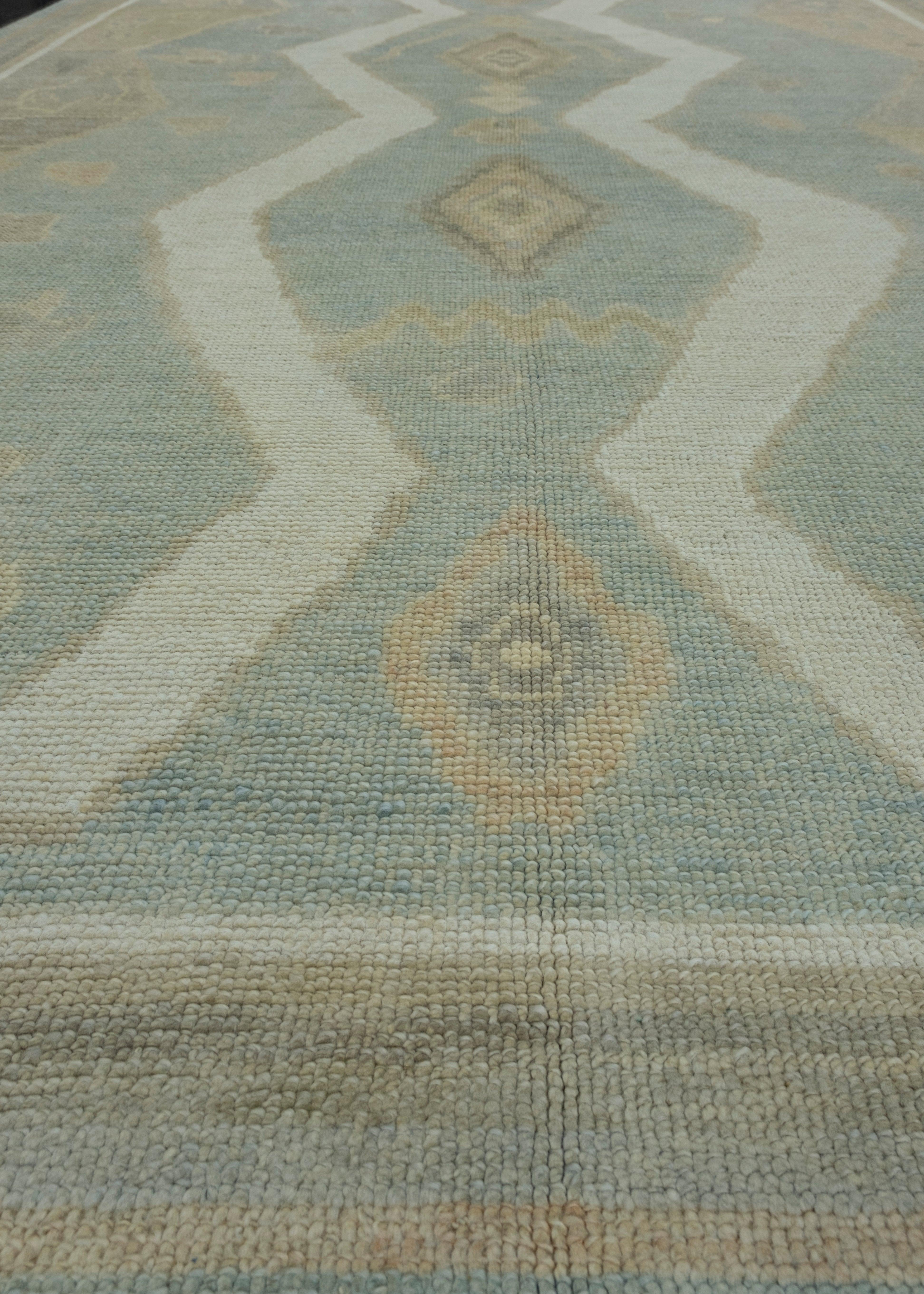 Turkish Oushak Rug 6'3