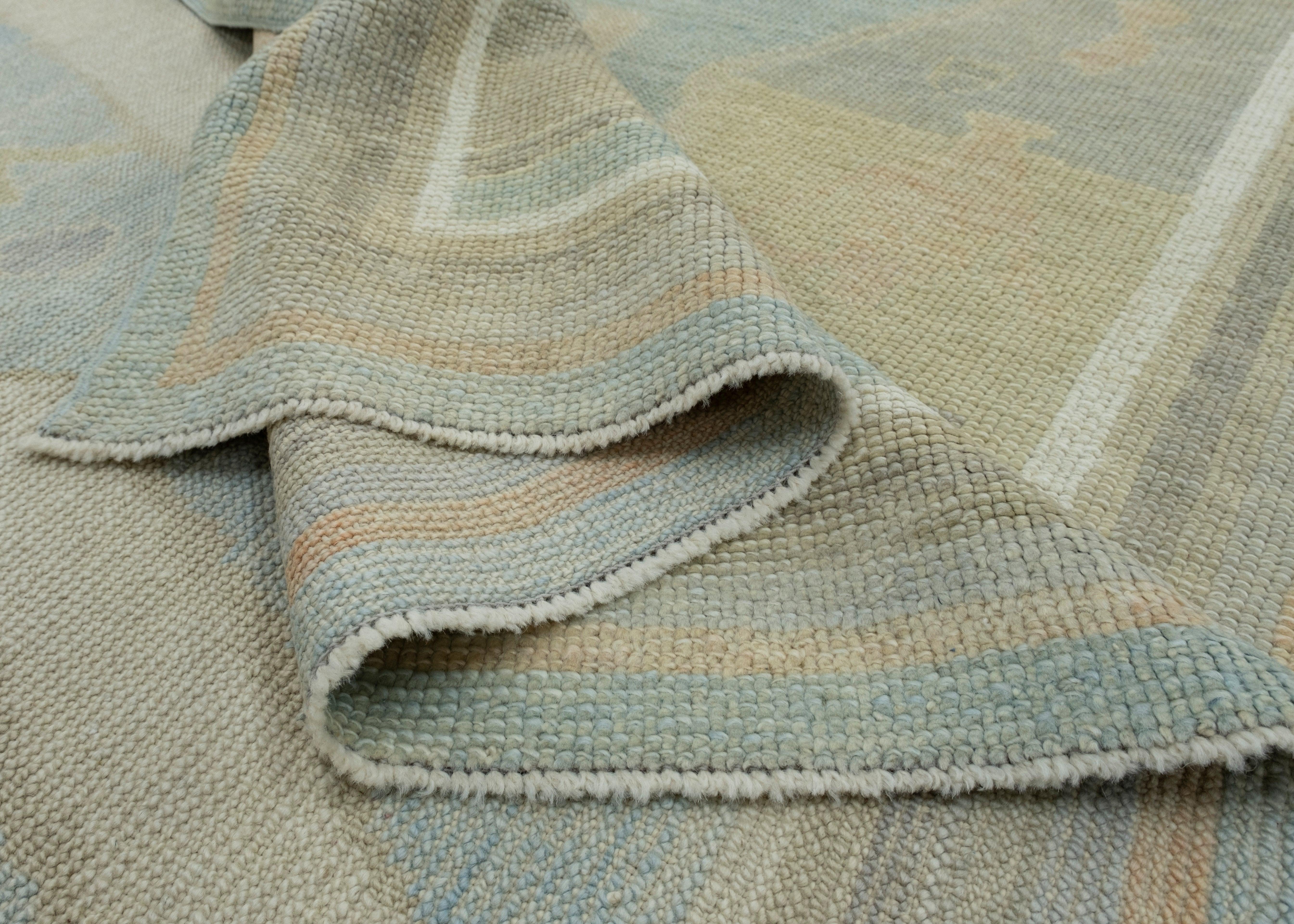 Turkish Oushak Rug 6'3