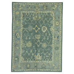 Turkish Oushak Rug 6'7" x 9' #19060