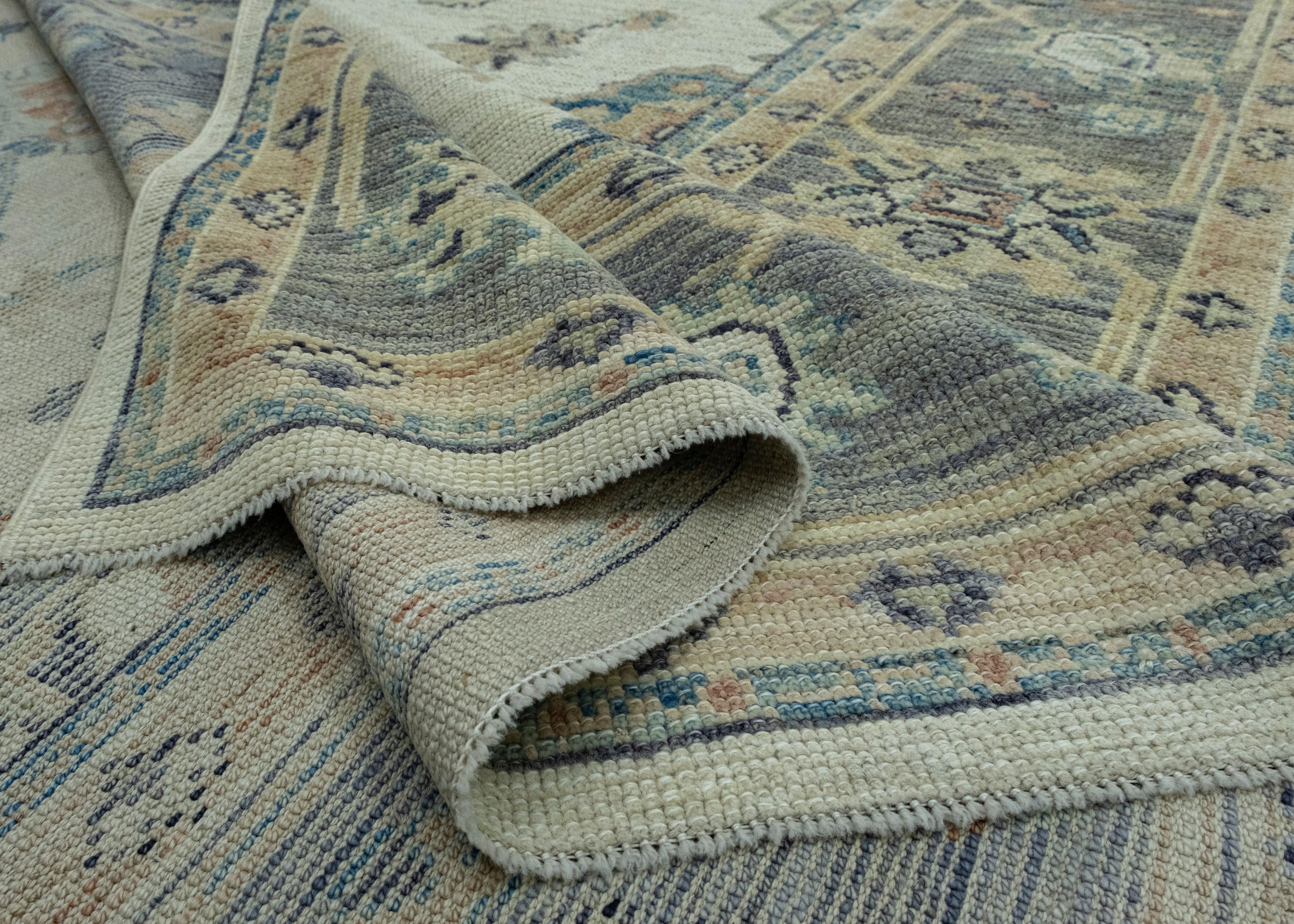 Turkish Oushak Rug 6'8