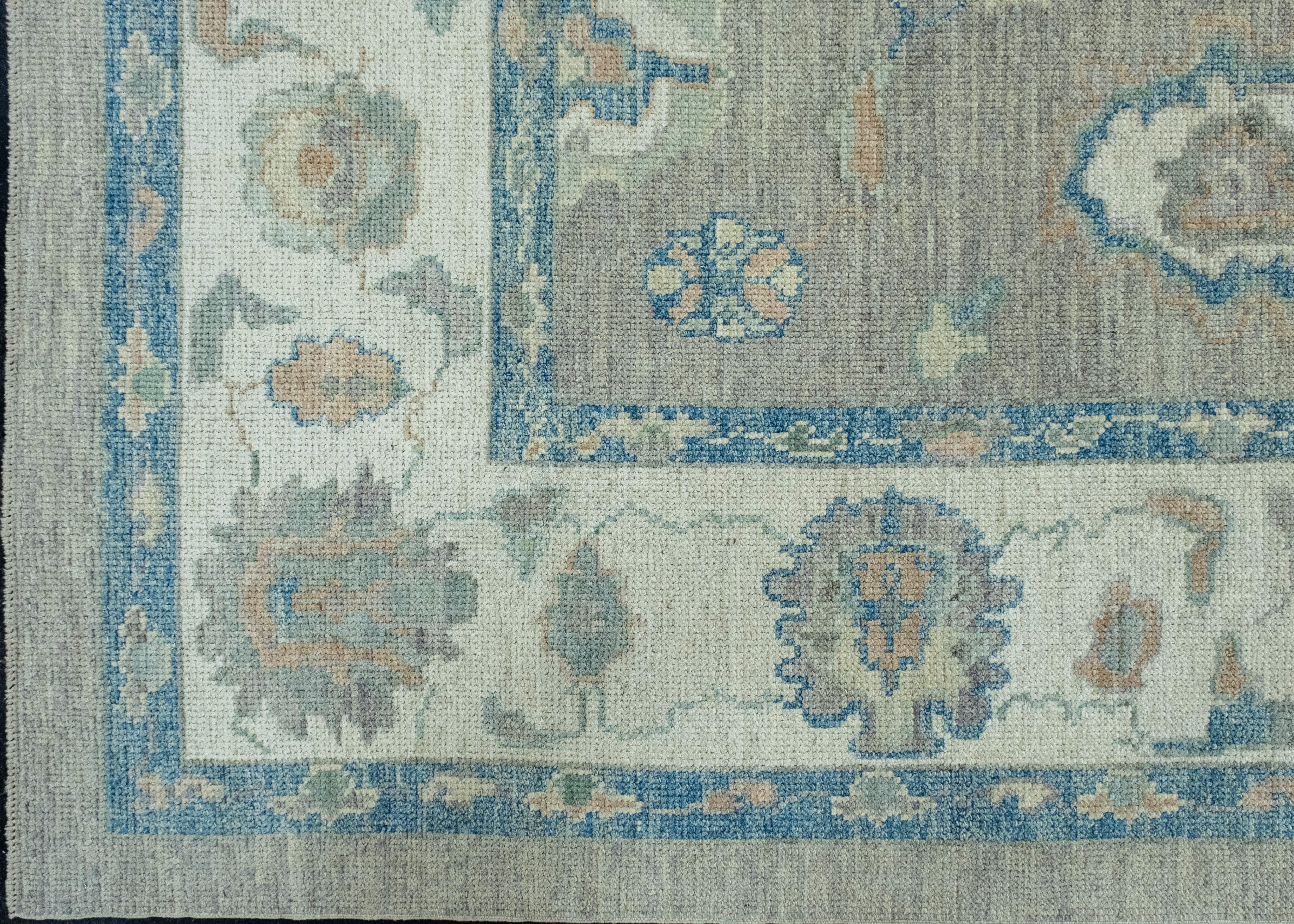 Turkish Oushak Rug 7' x 10' #17754 In New Condition For Sale In Houston, TX