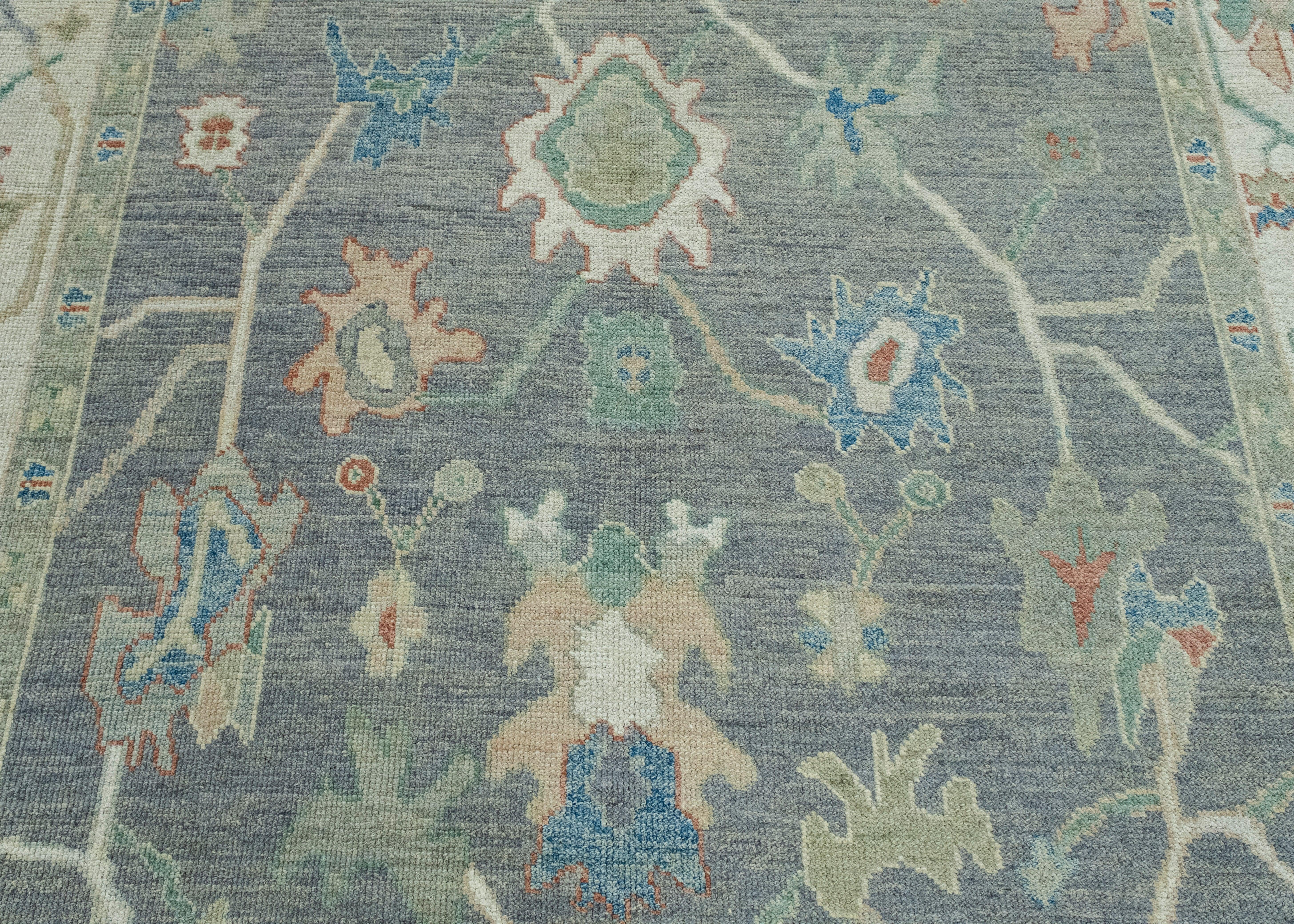 Türkischer Oushak-Teppich 7' x 9'11