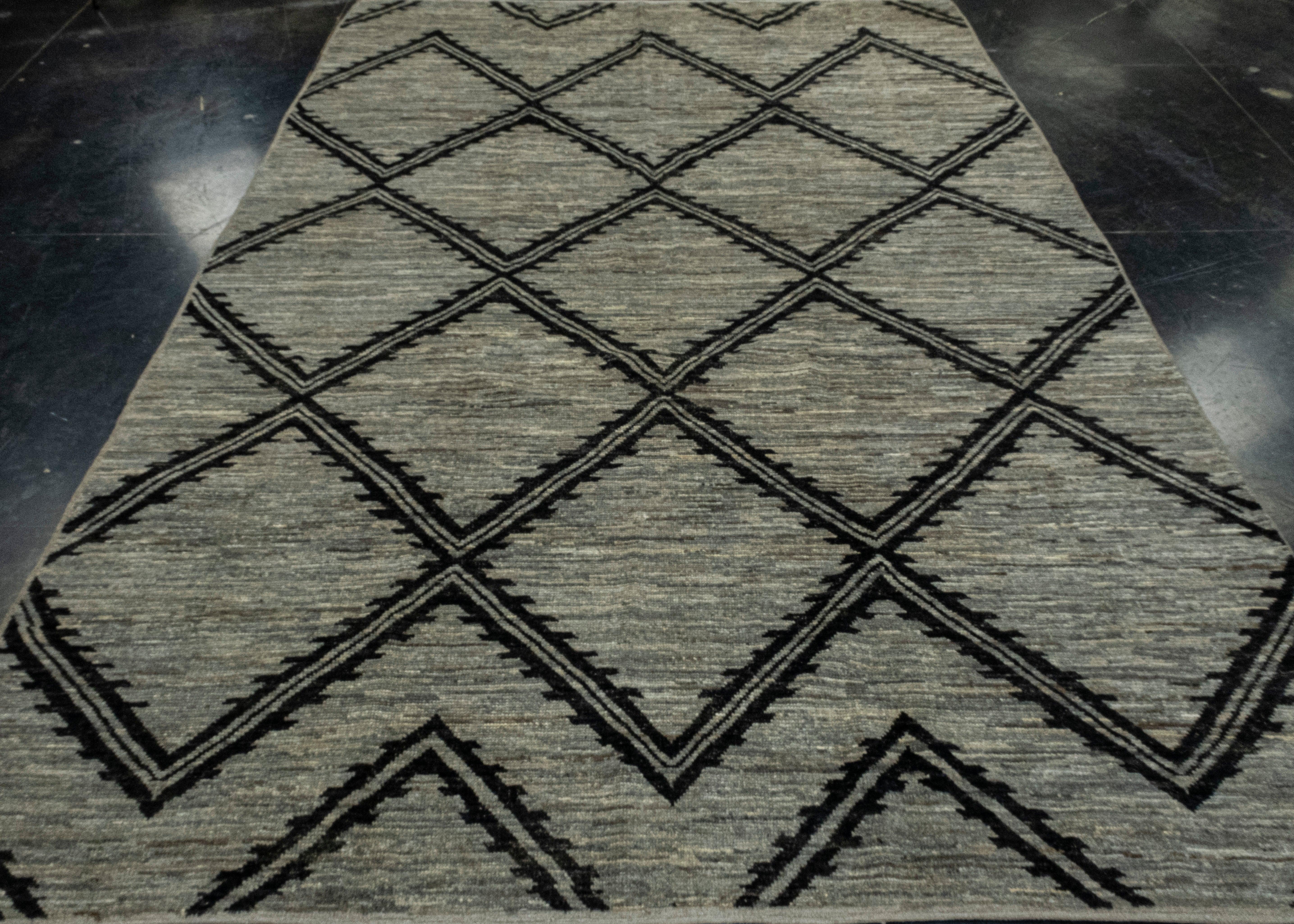 Turkish Oushak Rug 7' x 9'11