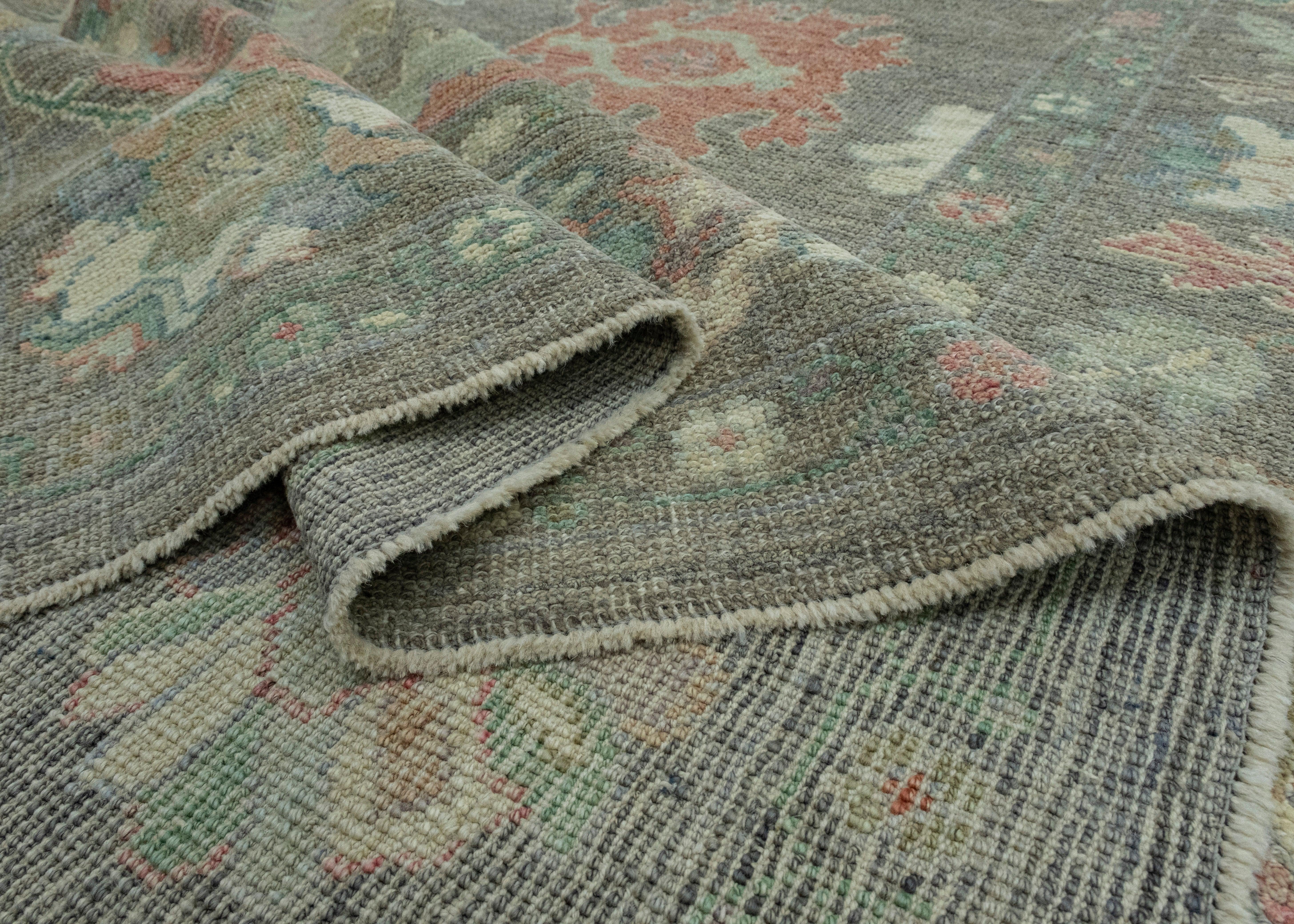 Turkish Oushak Rug 7'11