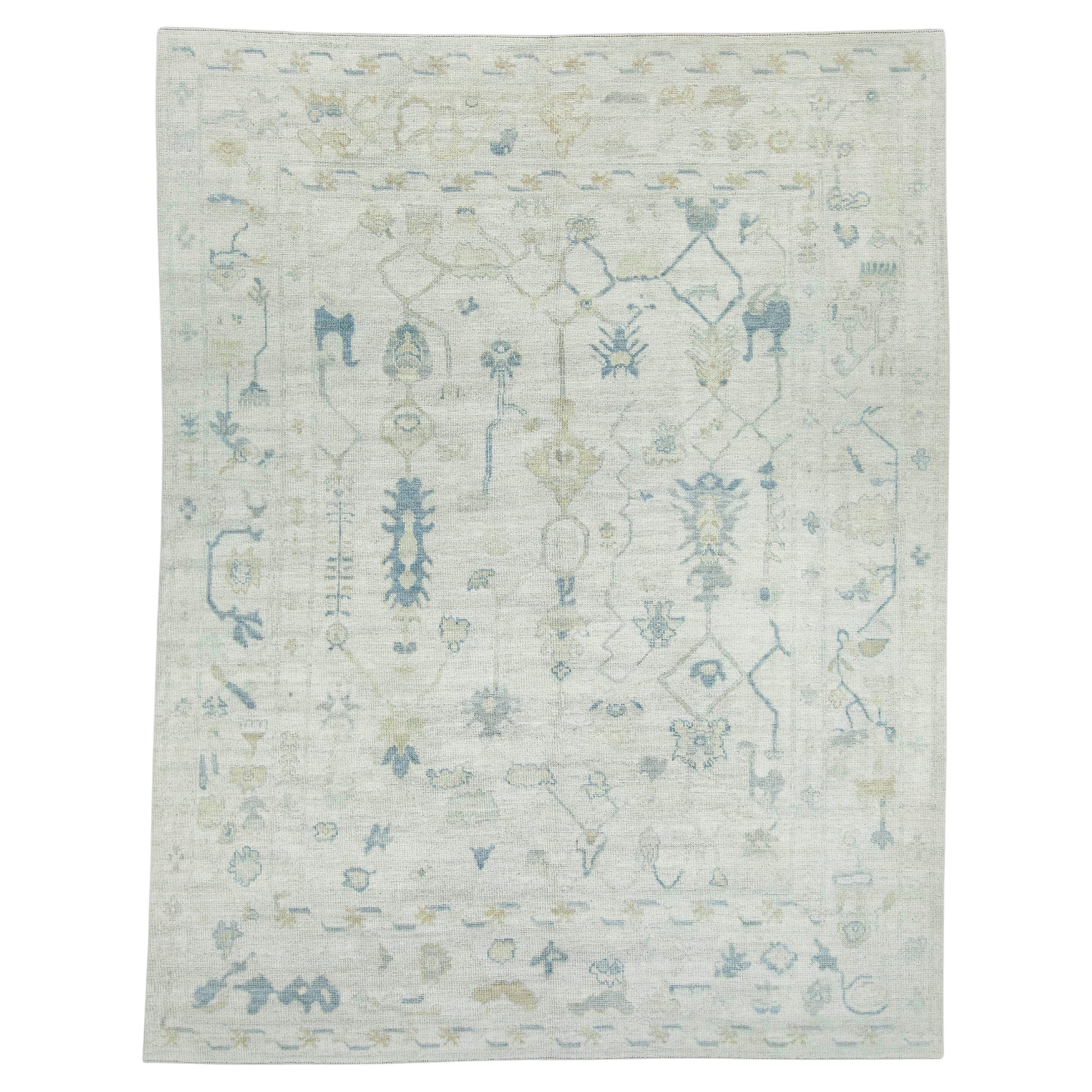 Turkish Oushak Rug 7'11" x 10'3" #18693