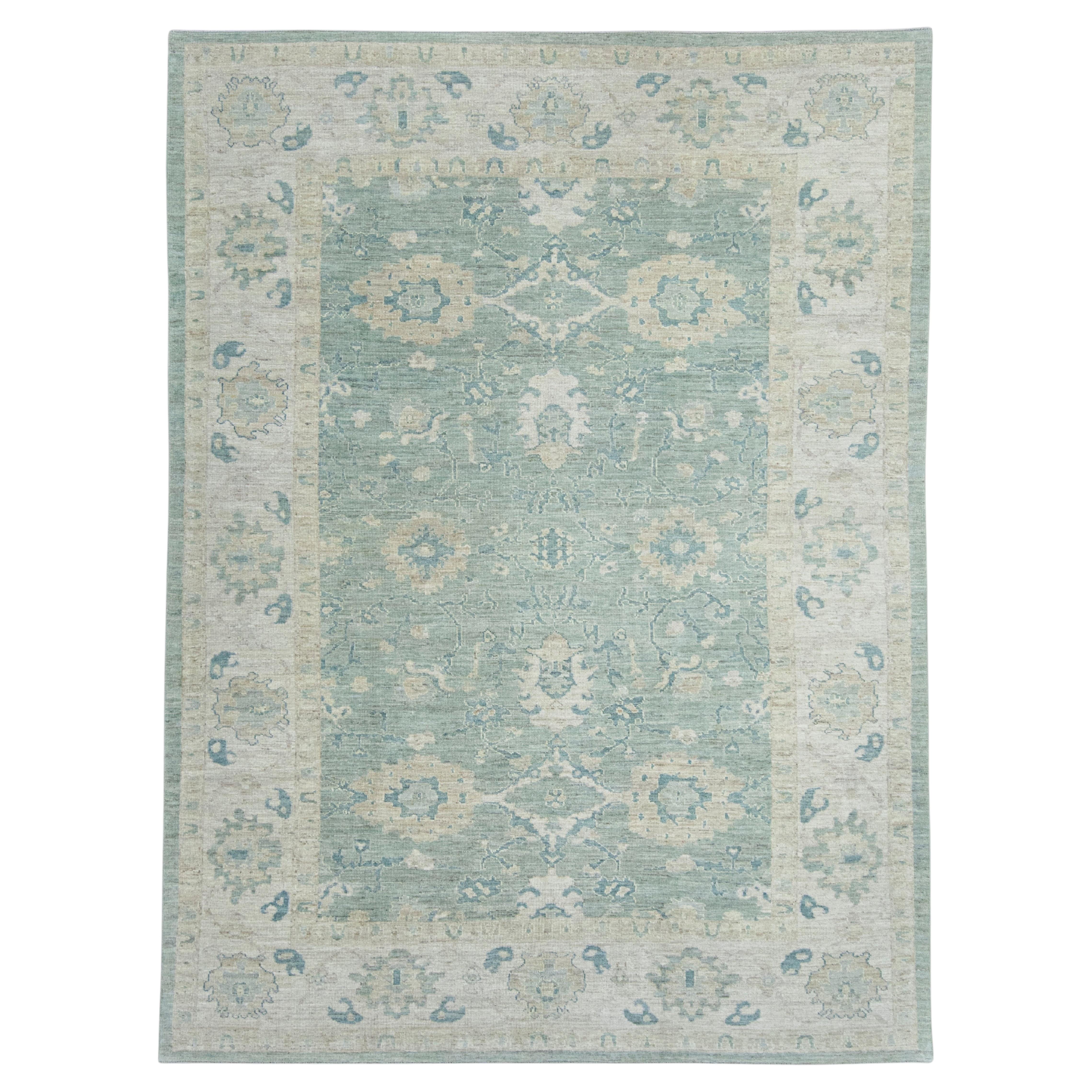 Turkish Oushak Rug 7'11" x 10'8" #20329