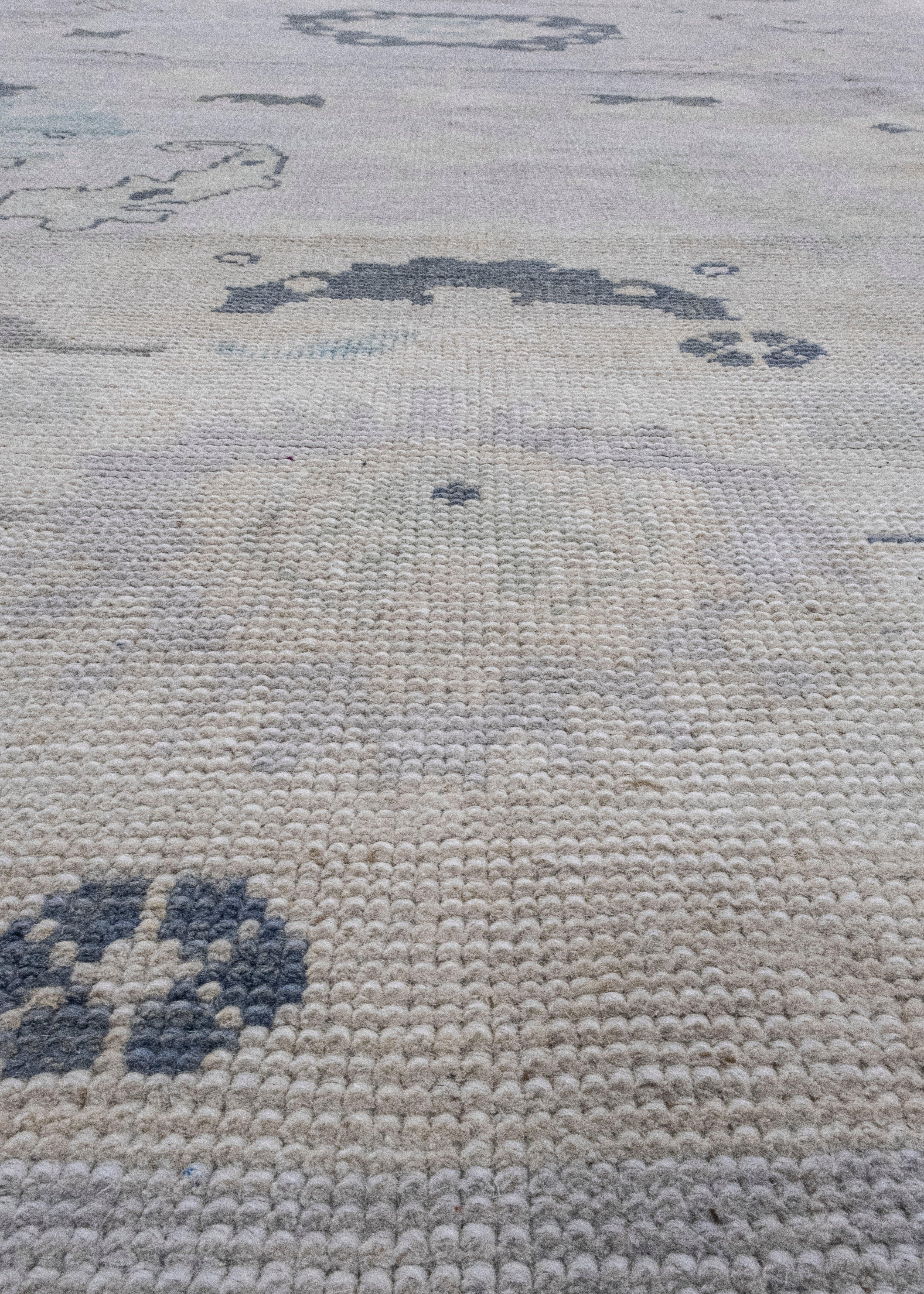 Contemporary Turkish Oushak Rug 8' x 10' #16987 For Sale