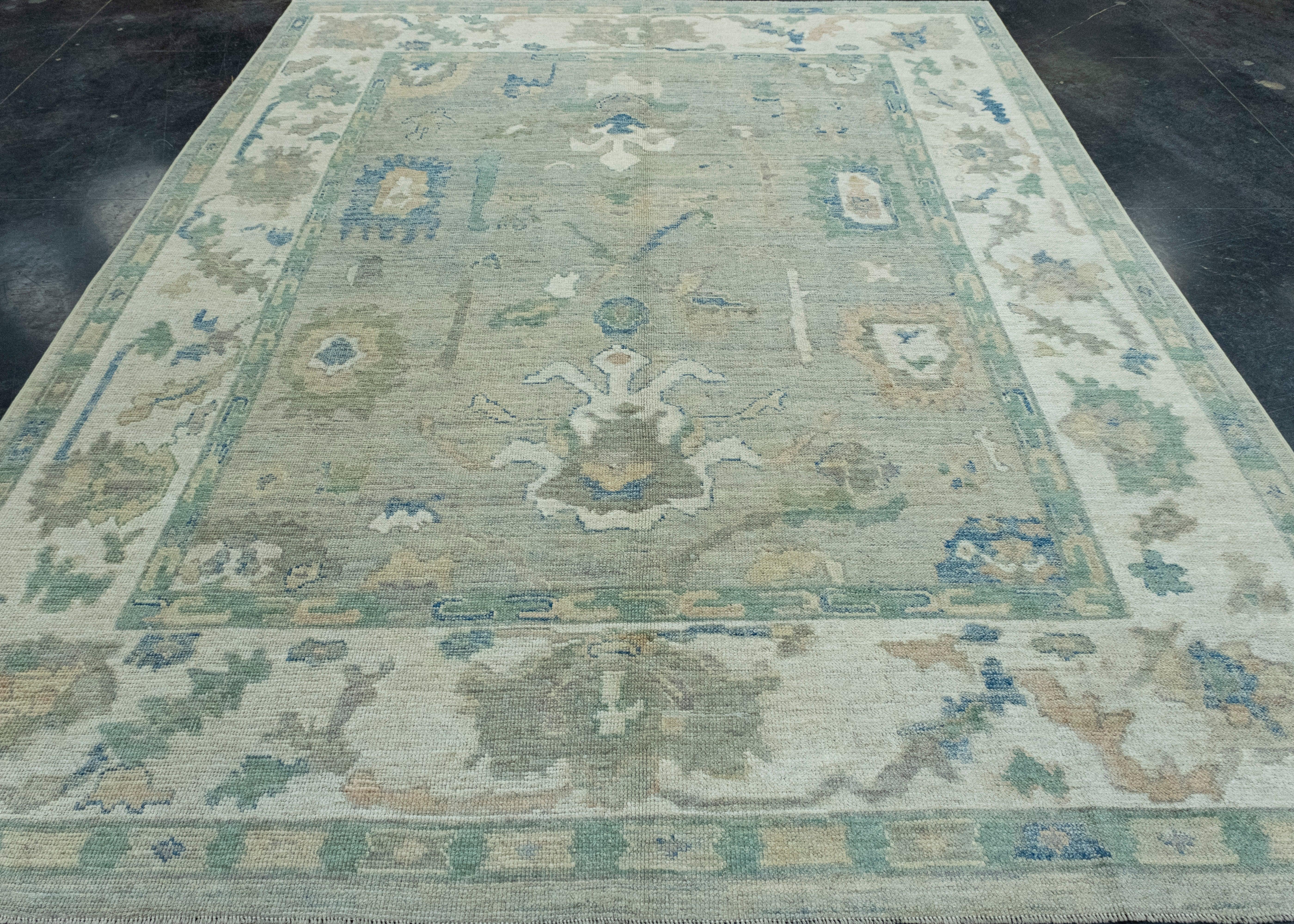 Turkish Oushak Rug 8' x 10'1