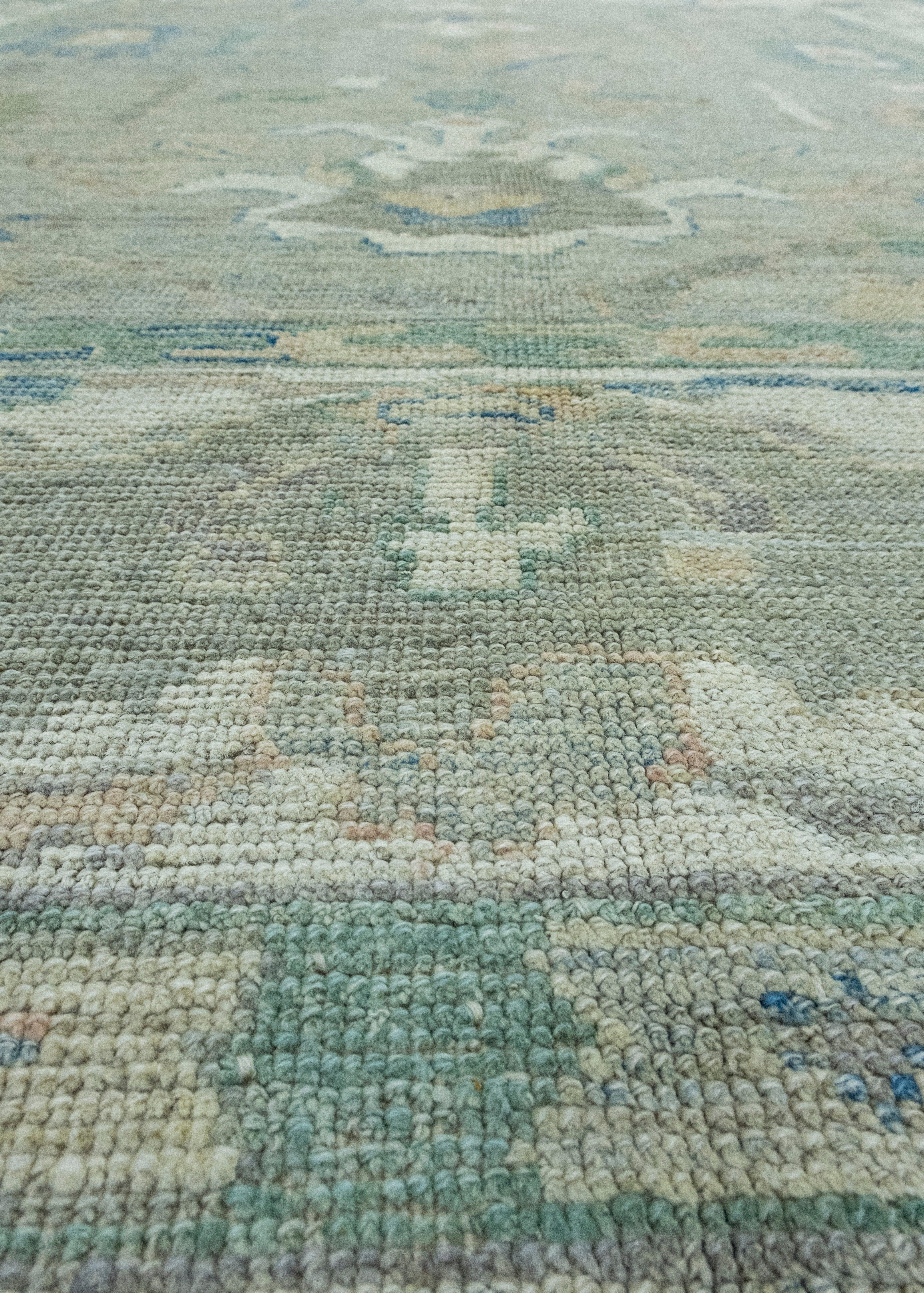 Contemporary Turkish Oushak Rug 8' x 10'1