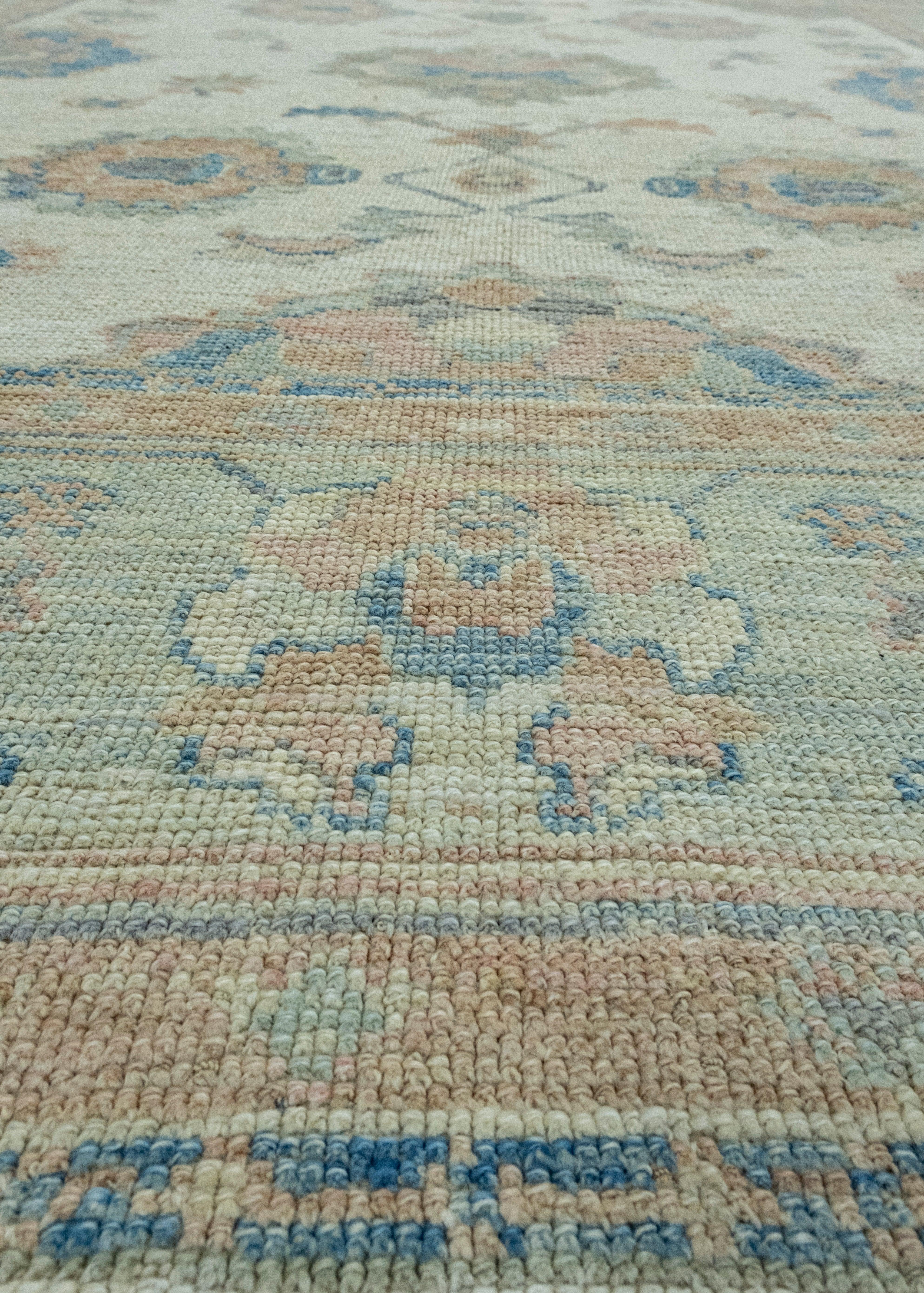 Contemporary Turkish Oushak Rug 8' x 10'1