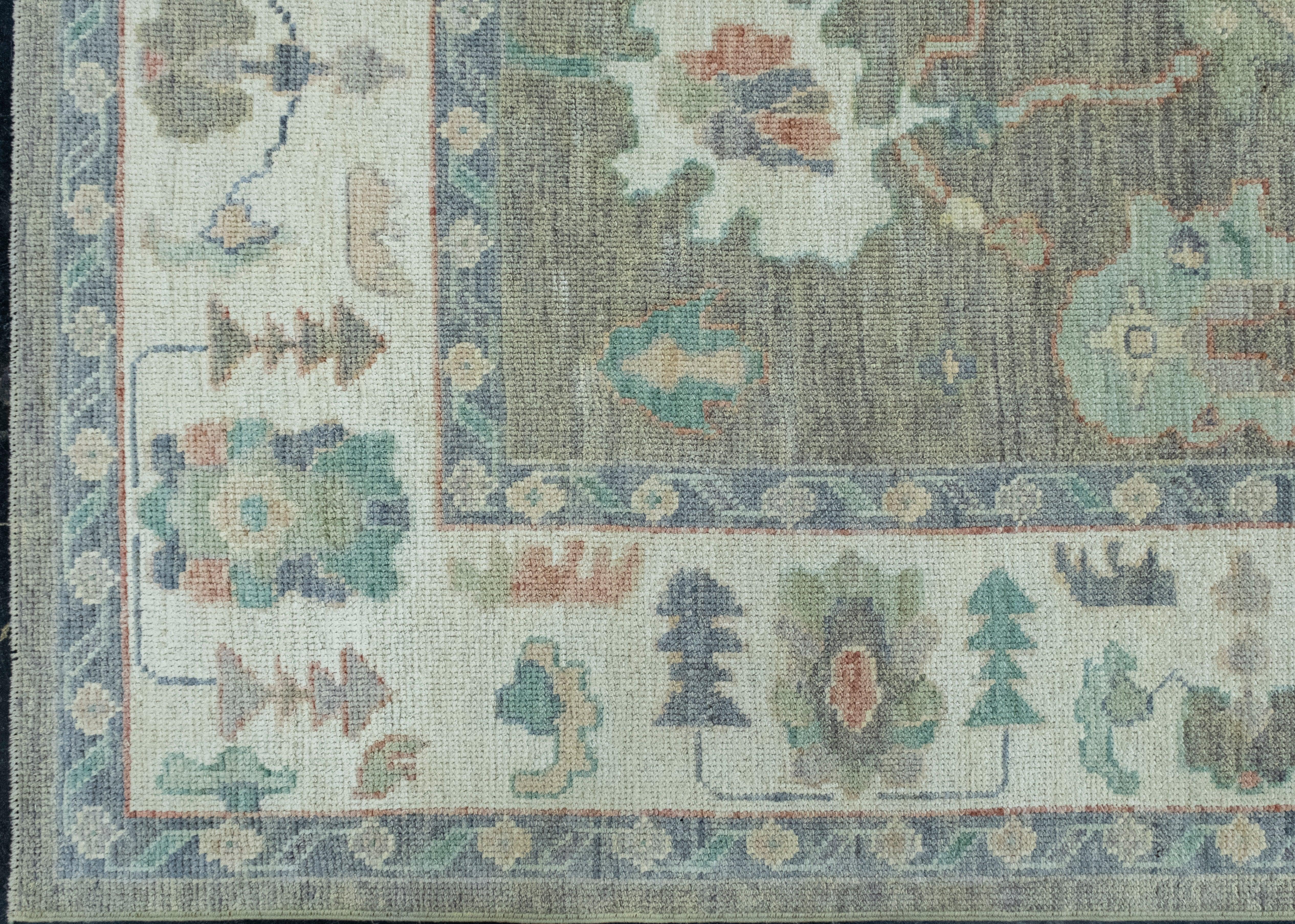 Turkish Oushak Rug 8' x 10'2