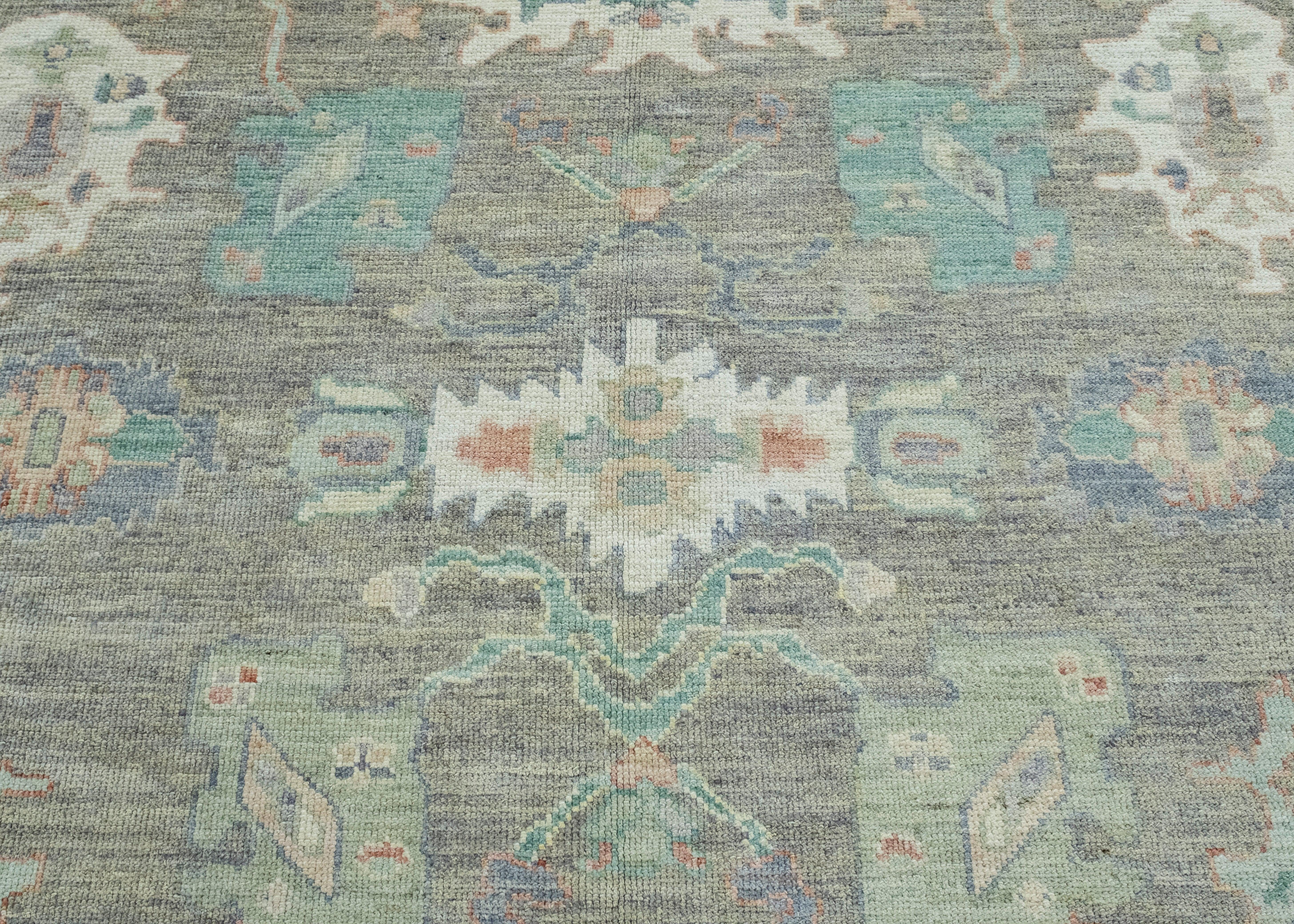 Wool Turkish Oushak Rug 8' x 10'2