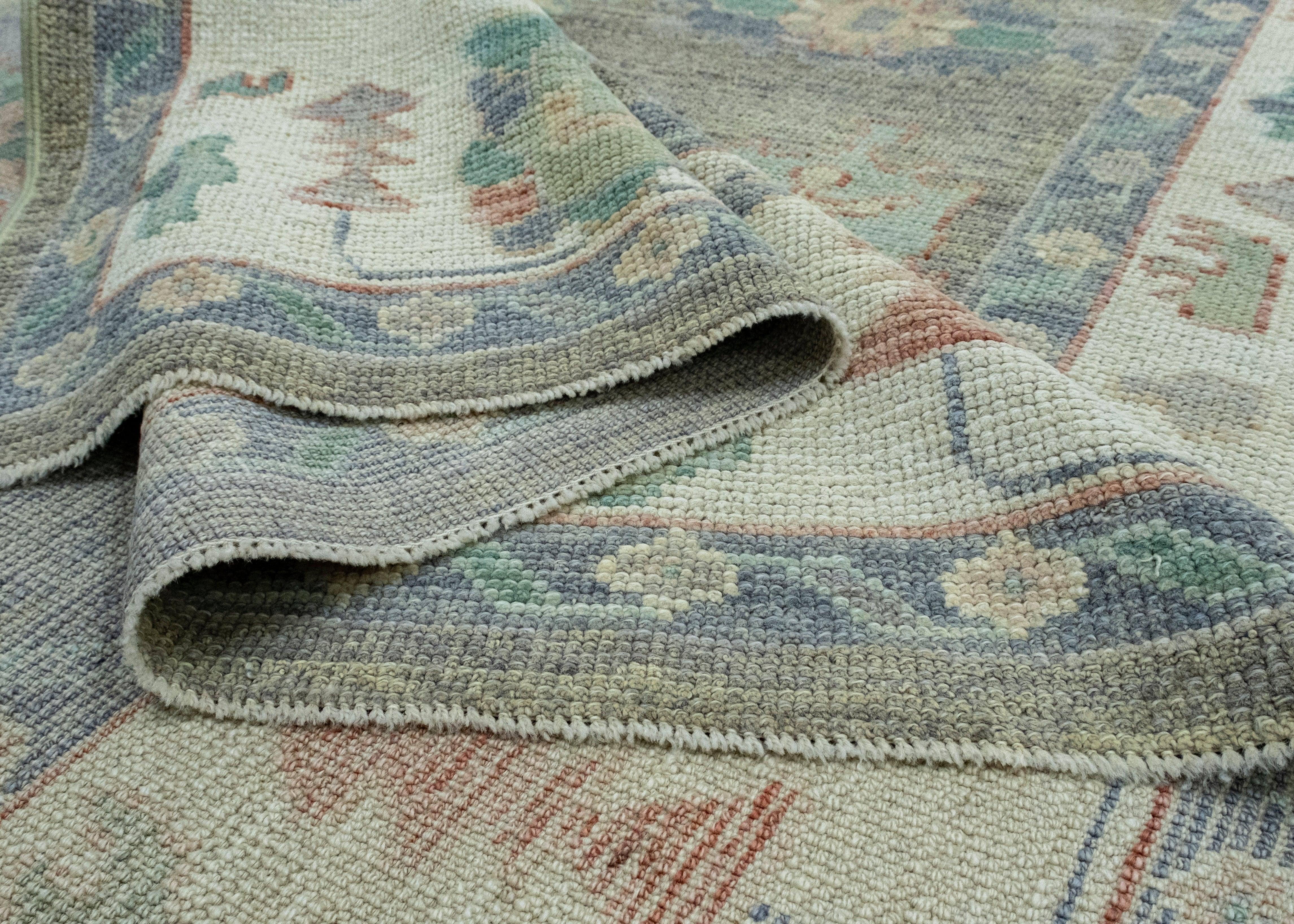 Turkish Oushak Rug 8' x 10'2