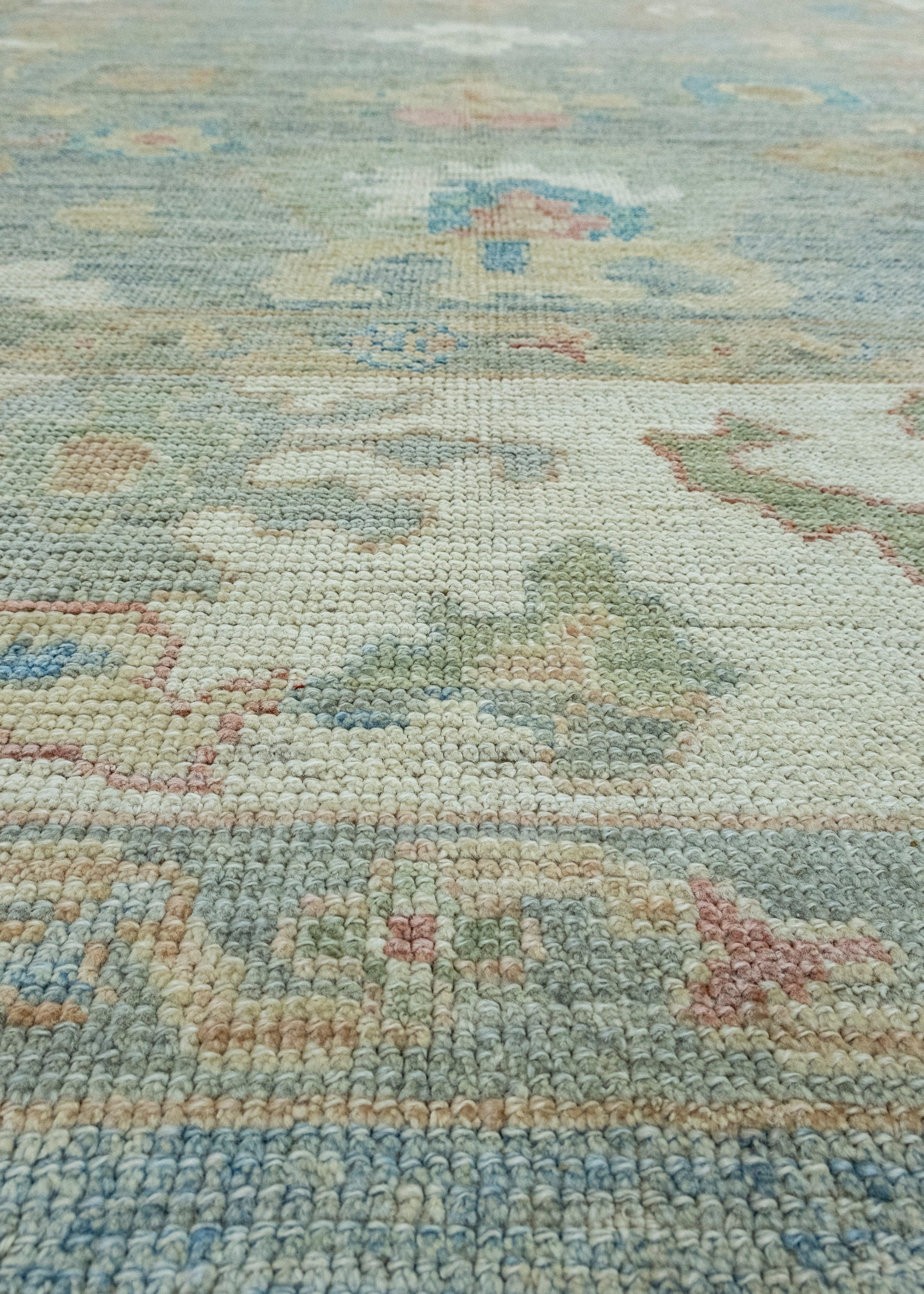 Contemporary Turkish Oushak Rug 8' x 10'3